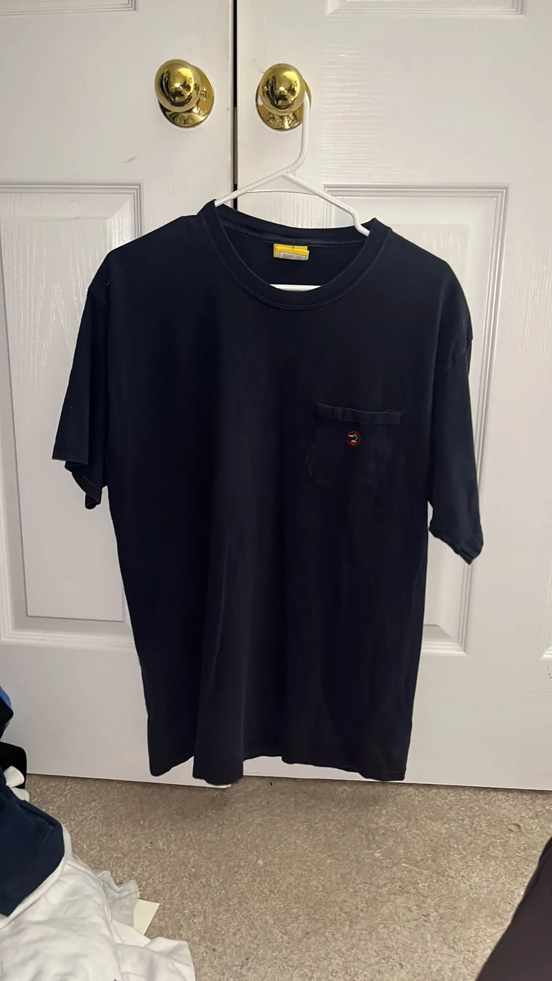 Product image for Navy Duck Head Pocket Tee