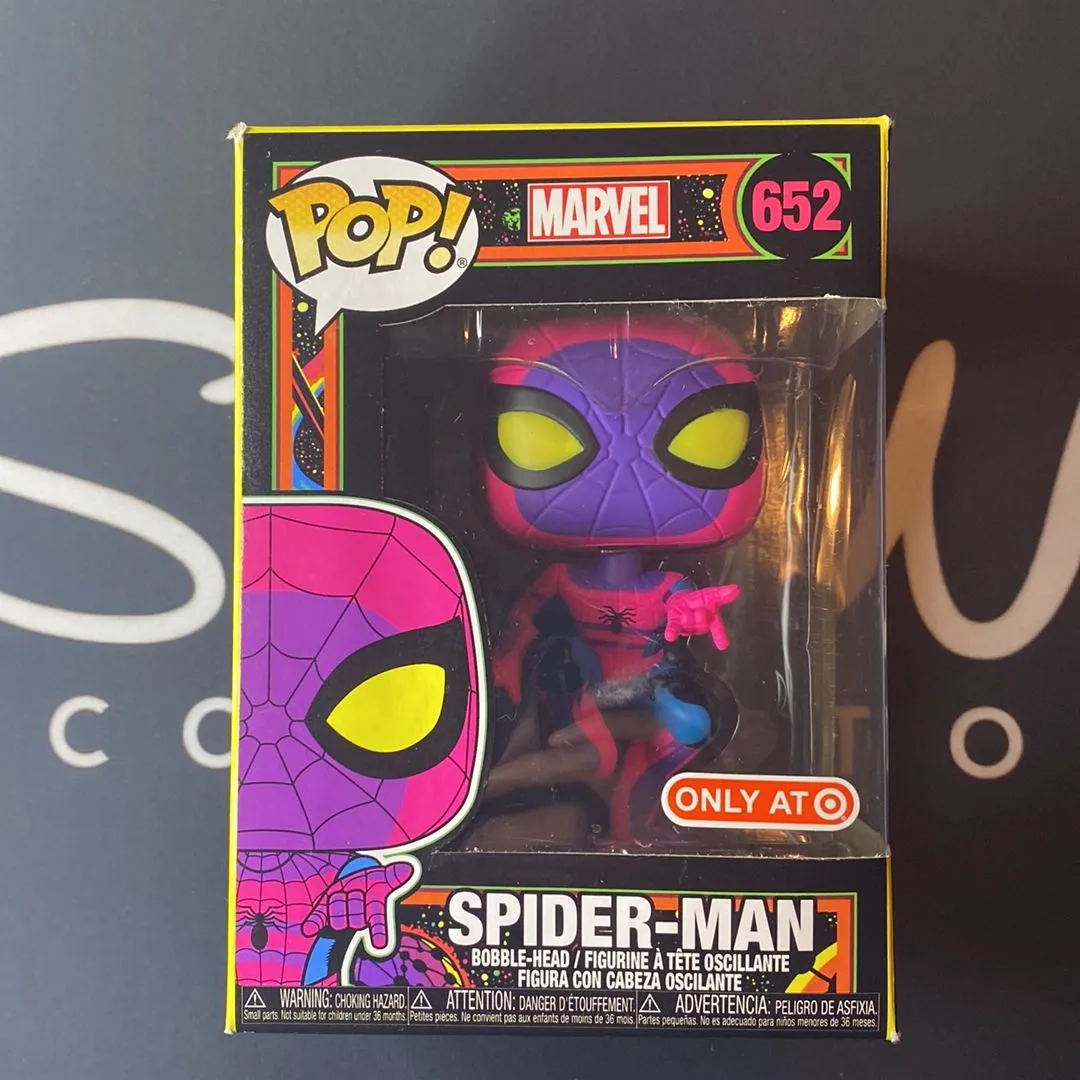 Product image for Spider-Man (Blacklight)