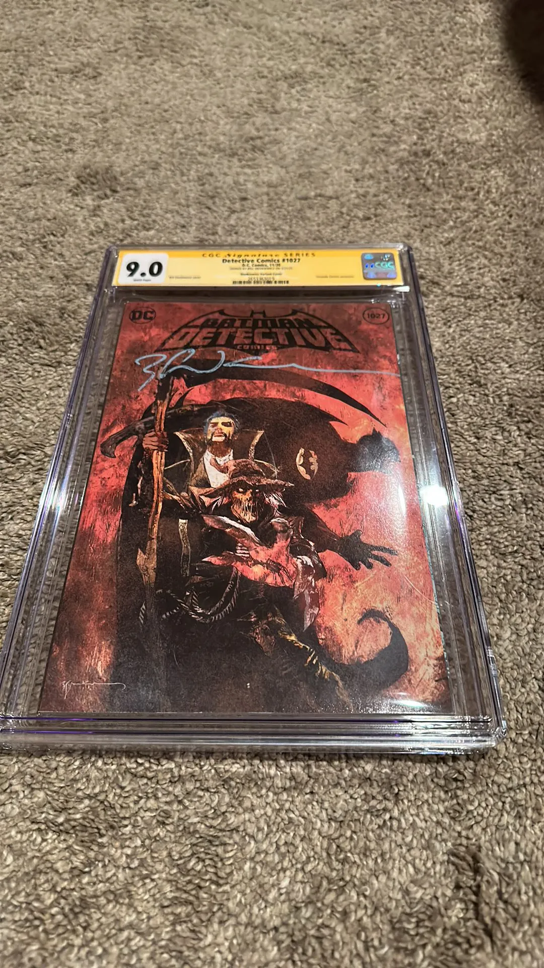 Product image for Detective Comics 1027 Sienkiewicz Variant Cover CGC 9 2020