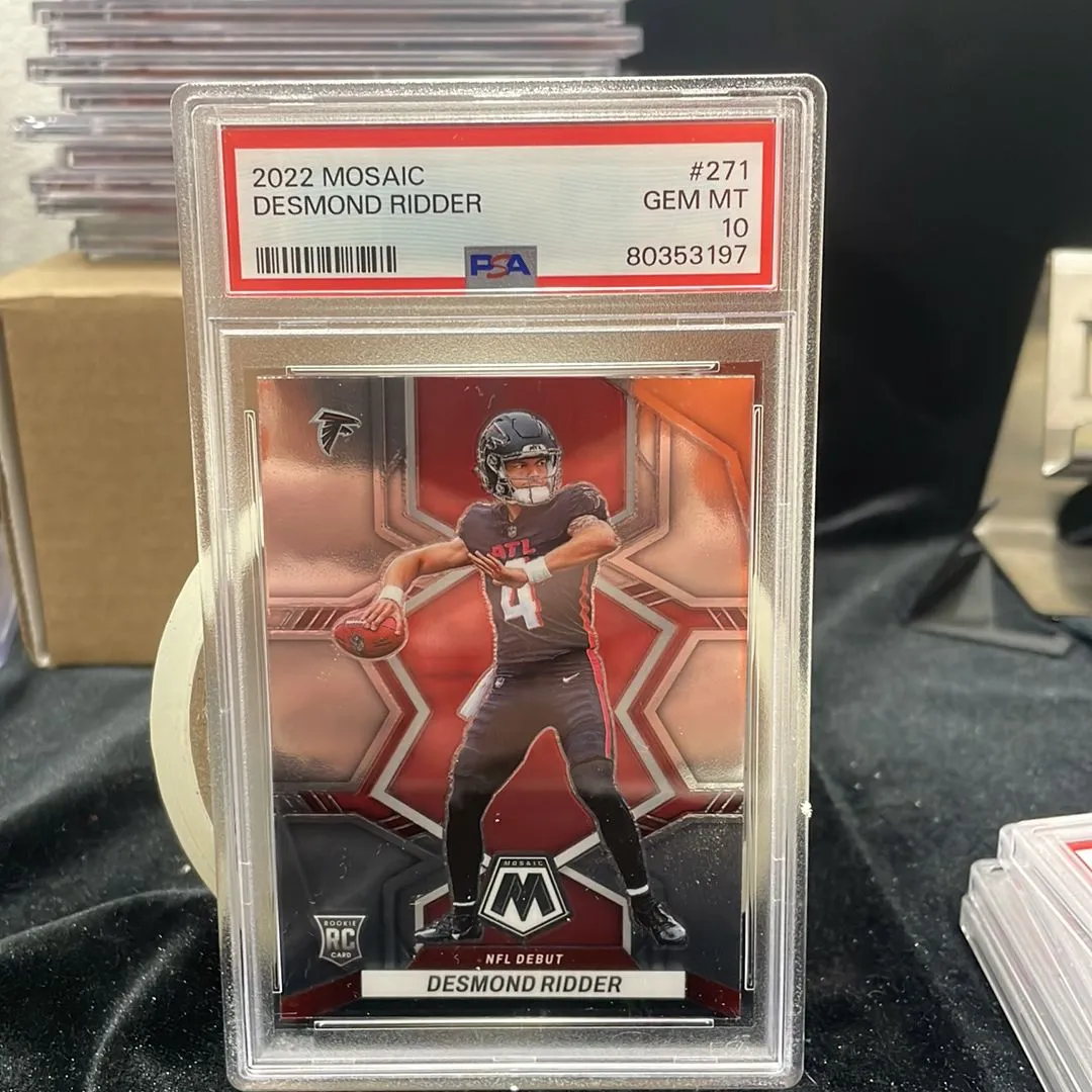 Product image for 2022 Panini Mosaic Desmond Ridder 271  PSA GEM MT 10