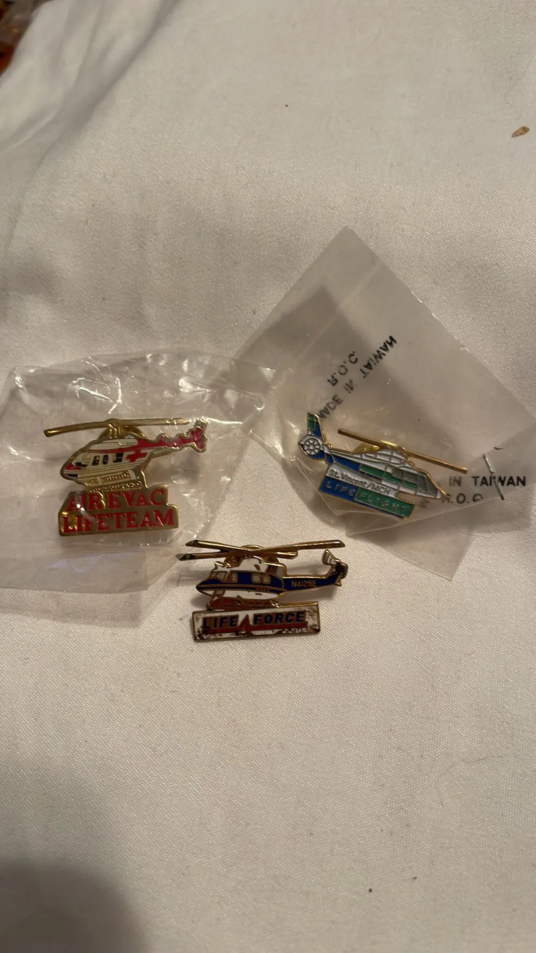 Product image for 3 life Force pin lot