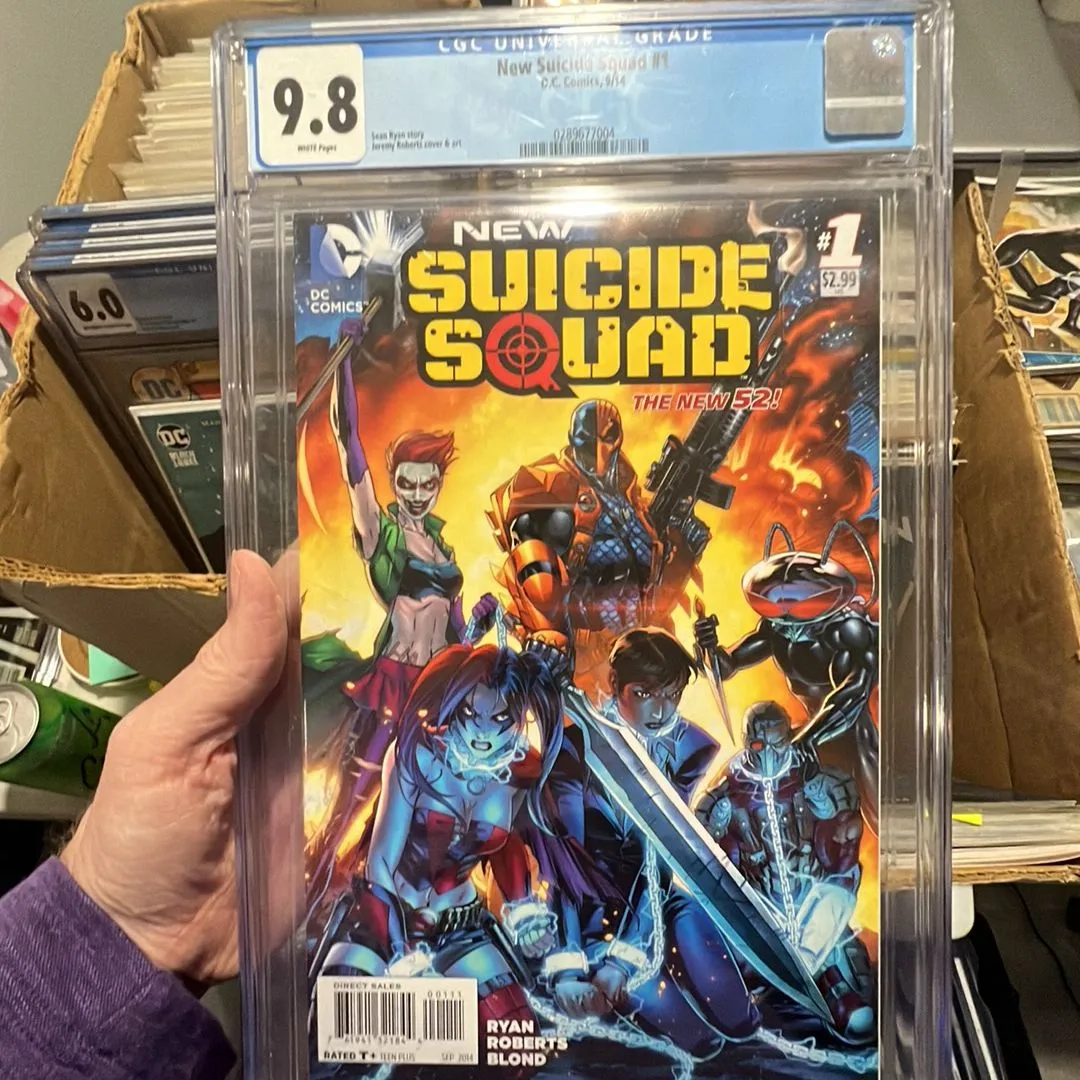 Product image for New Suicide Squad #1 CGC 9.8 New 52 (T)