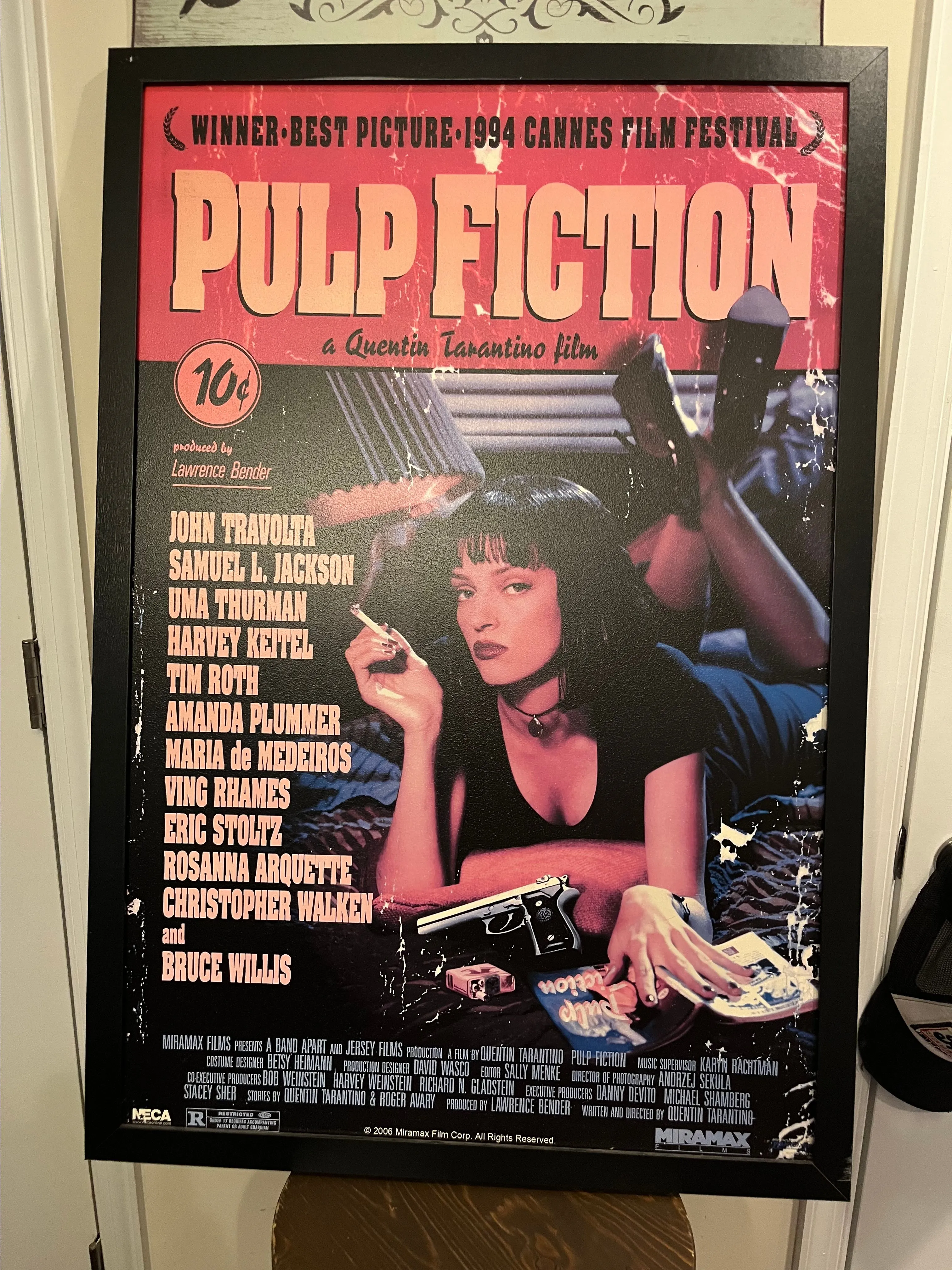 Product image for Vintage Canvas Art Pulp Fiction