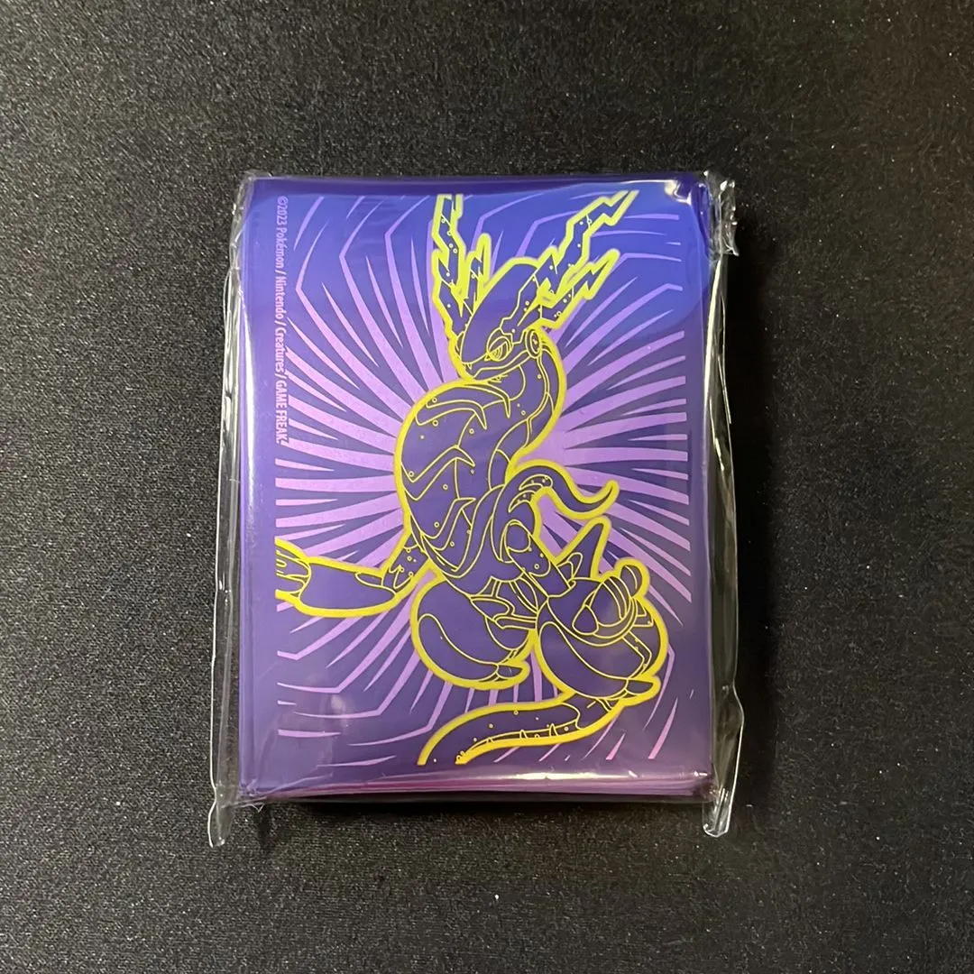 Sealed Card Sleeves Pack - Miraidon (Violet)  Whatnot: Shop, Sell, Connect