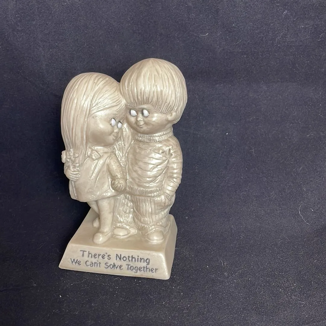 Product image for Vintage 1970 “There’s Nothing We Can’t Solve Together “