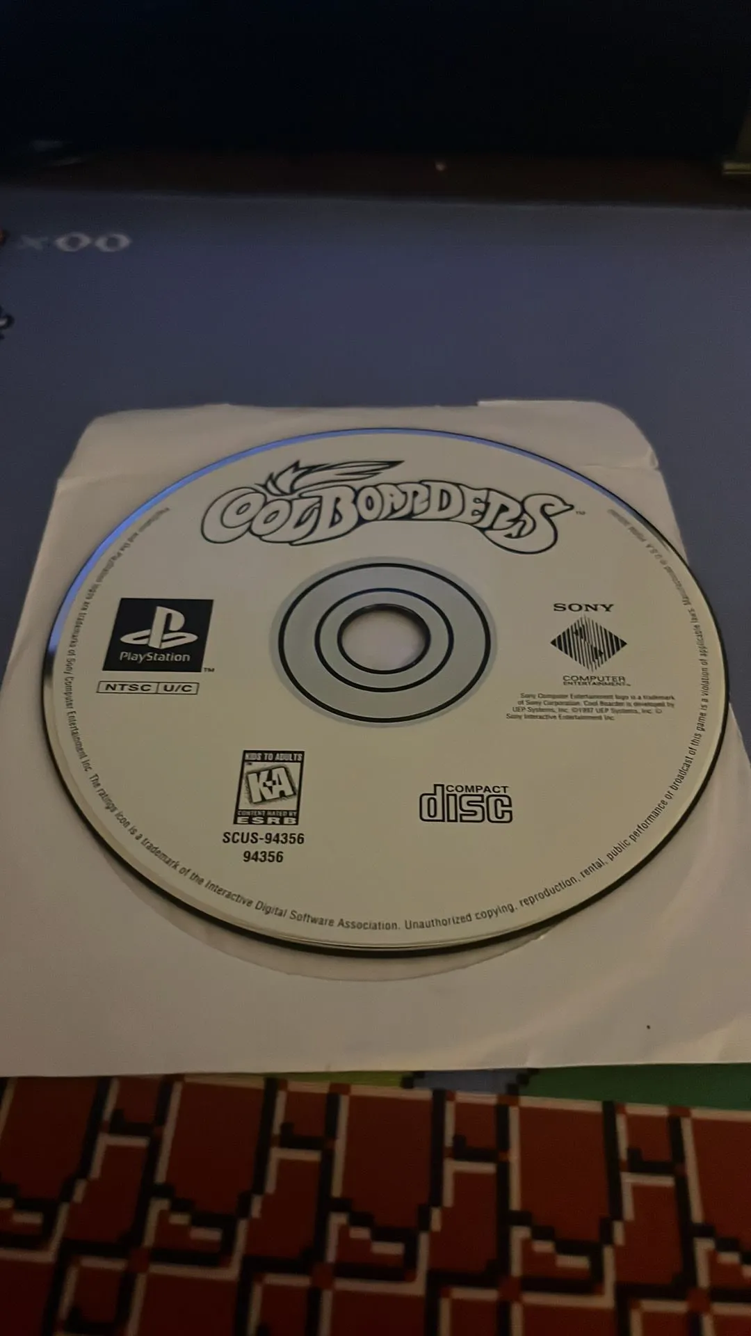 Product image for Ps1-Coolboarders Disc Only