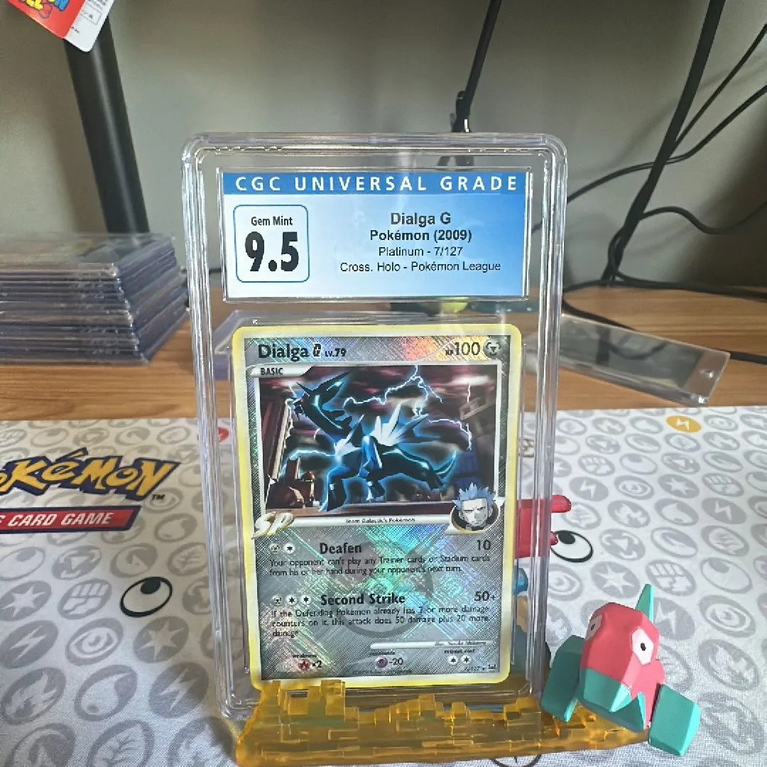Product image for Pokémon Dialga G 7/127 Pokémon league CGC 10