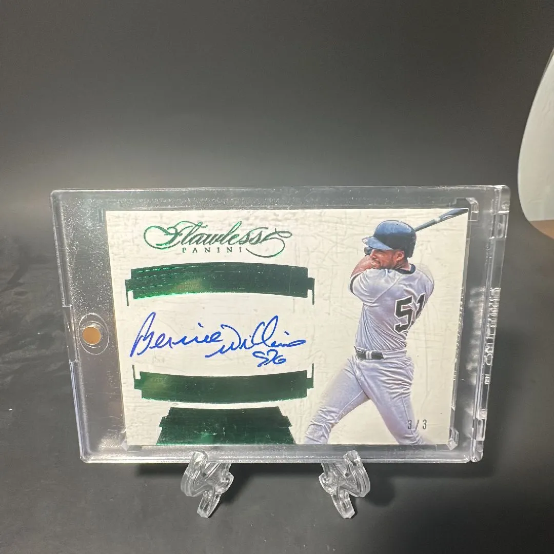 Product image for 2017 Panini Flawless Memorable Marks Emerald #MM-BW