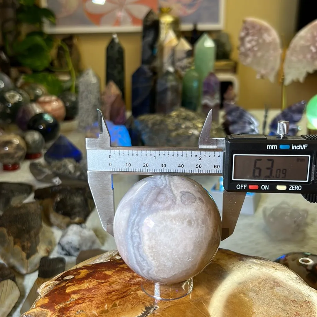 Product image for Pink Amethyst Sphere