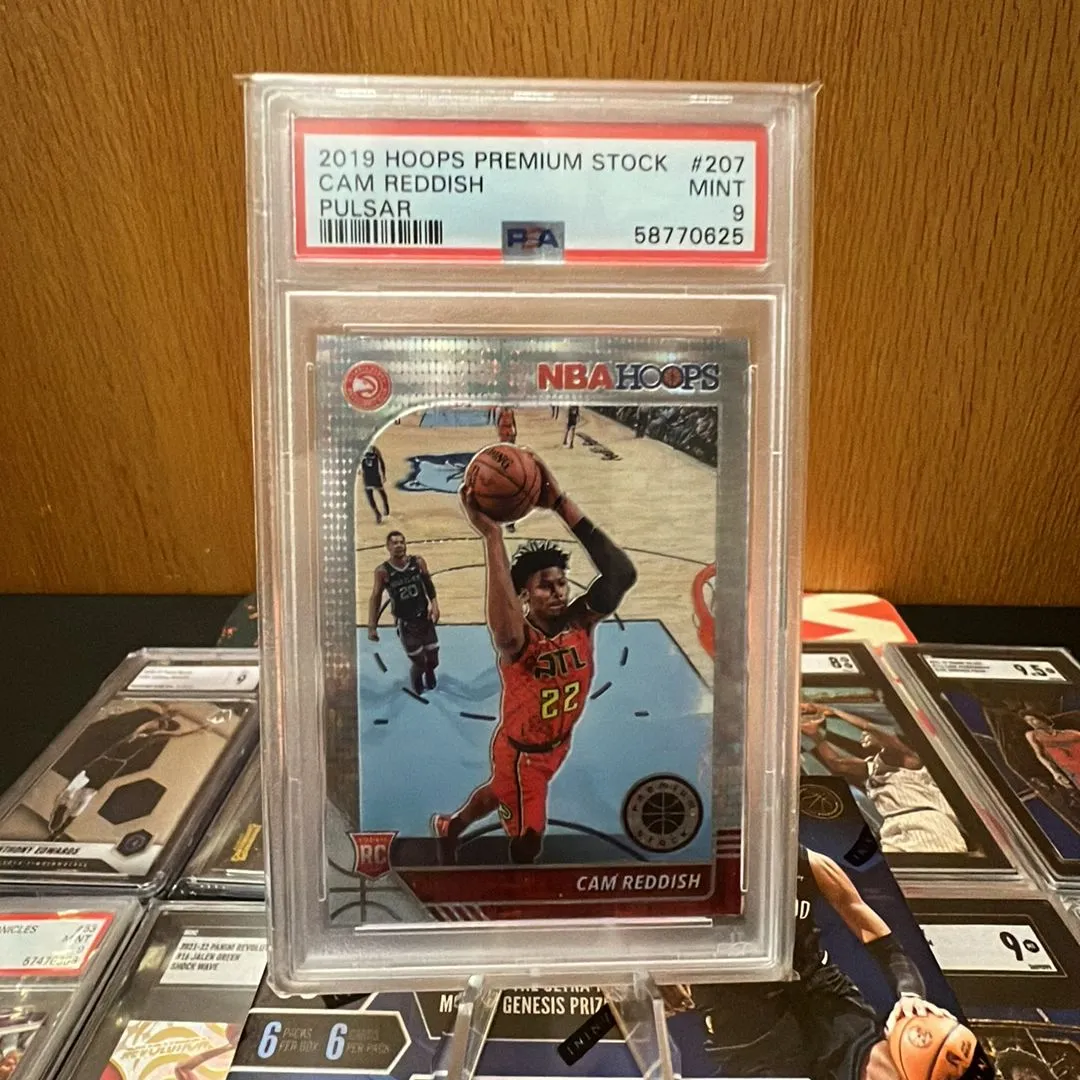 Product image for 2019 Panini Hoops Premium Stock Cam Reddish 207 Pulsar PSA MINT 9