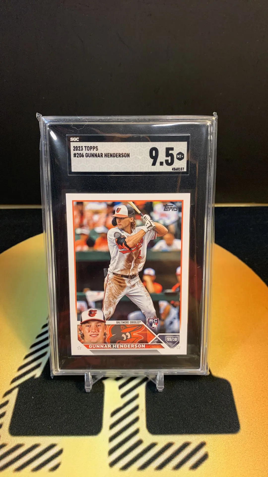 Product image for 2023 Topps Gunnar Henderson SGC  9.5