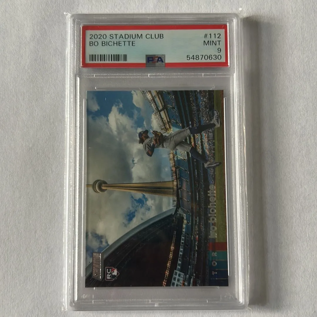 Product image for 2020 Stadium Club Bo Bichette 112  PSA MINT 9