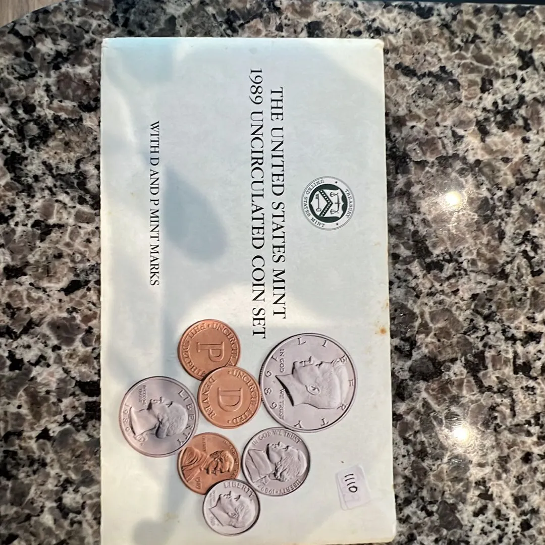 Product image for 1989 uncirculated set