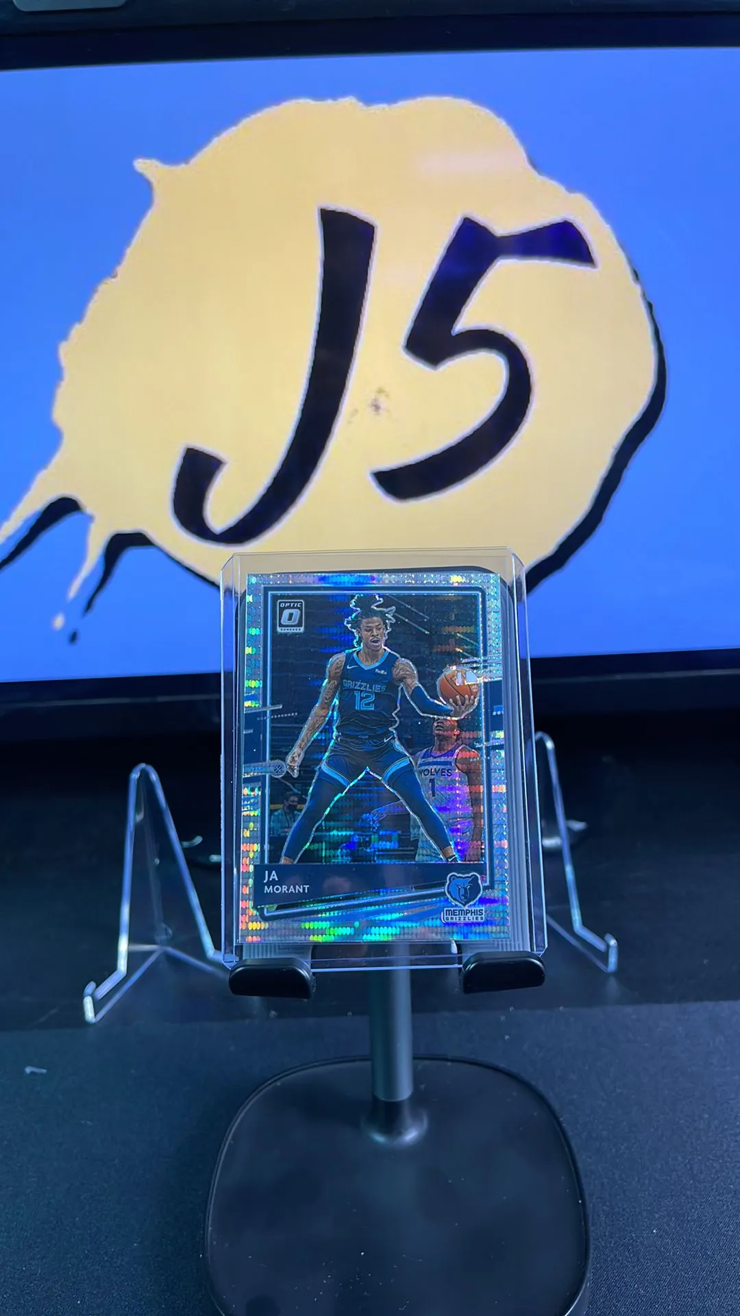 Product image for 2020-21 Optic Ja Morant Silver Pulsar * Grizzlies