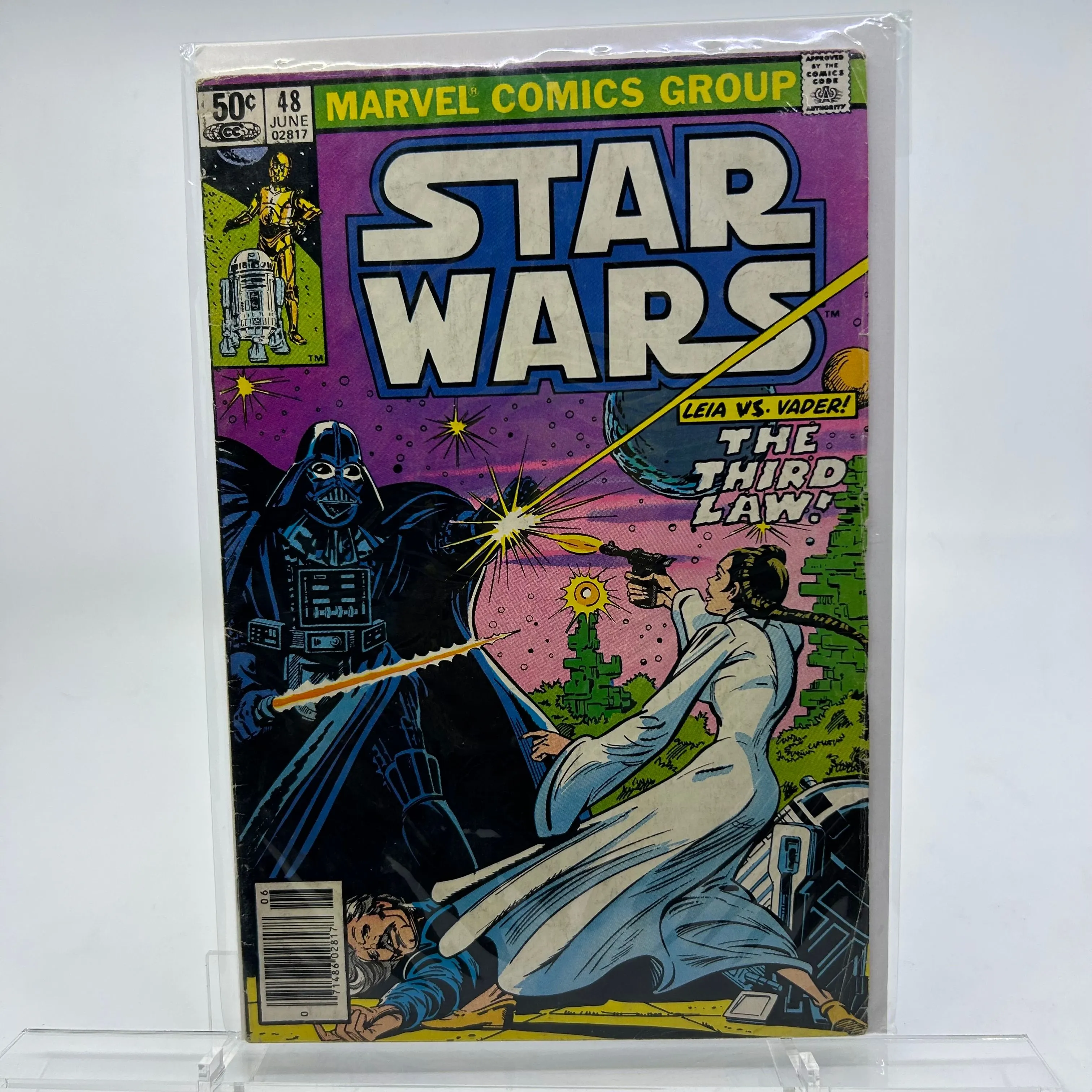 Product image for Comic Book - Star Wars #48 - Leia vs. Vader: The Ultimate Showdown! ⭐🌌