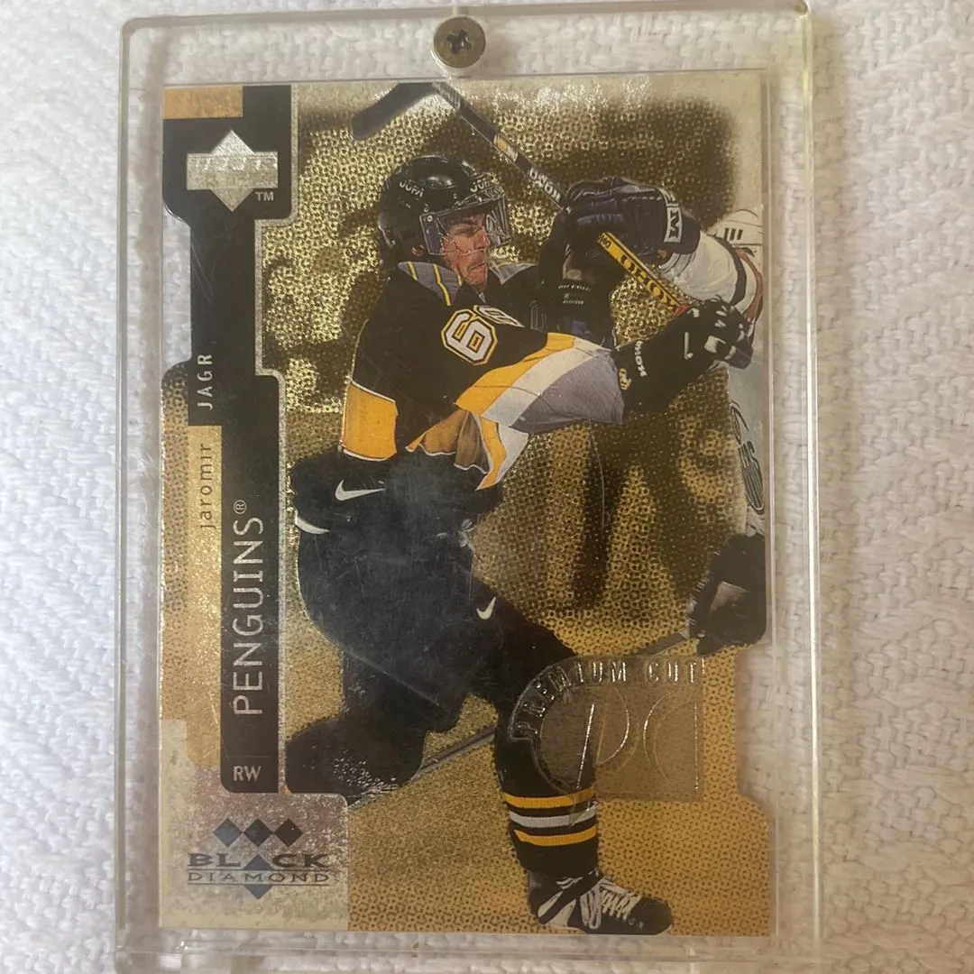 Product image for UD BLACK DIAMOND RUBY DOUBLE DIE CUT PREMIUM CUT JAROMIR JAGR #PC20 /98