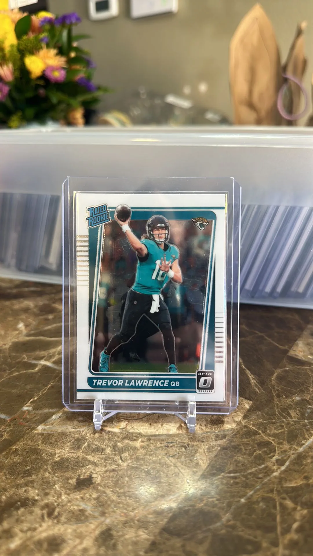Product image for 2021 optic rated rookie Trevor Lawrence
