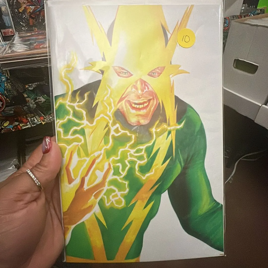 Product image for Miles morales Spider-Man #5 LGY timeless electro variant cover