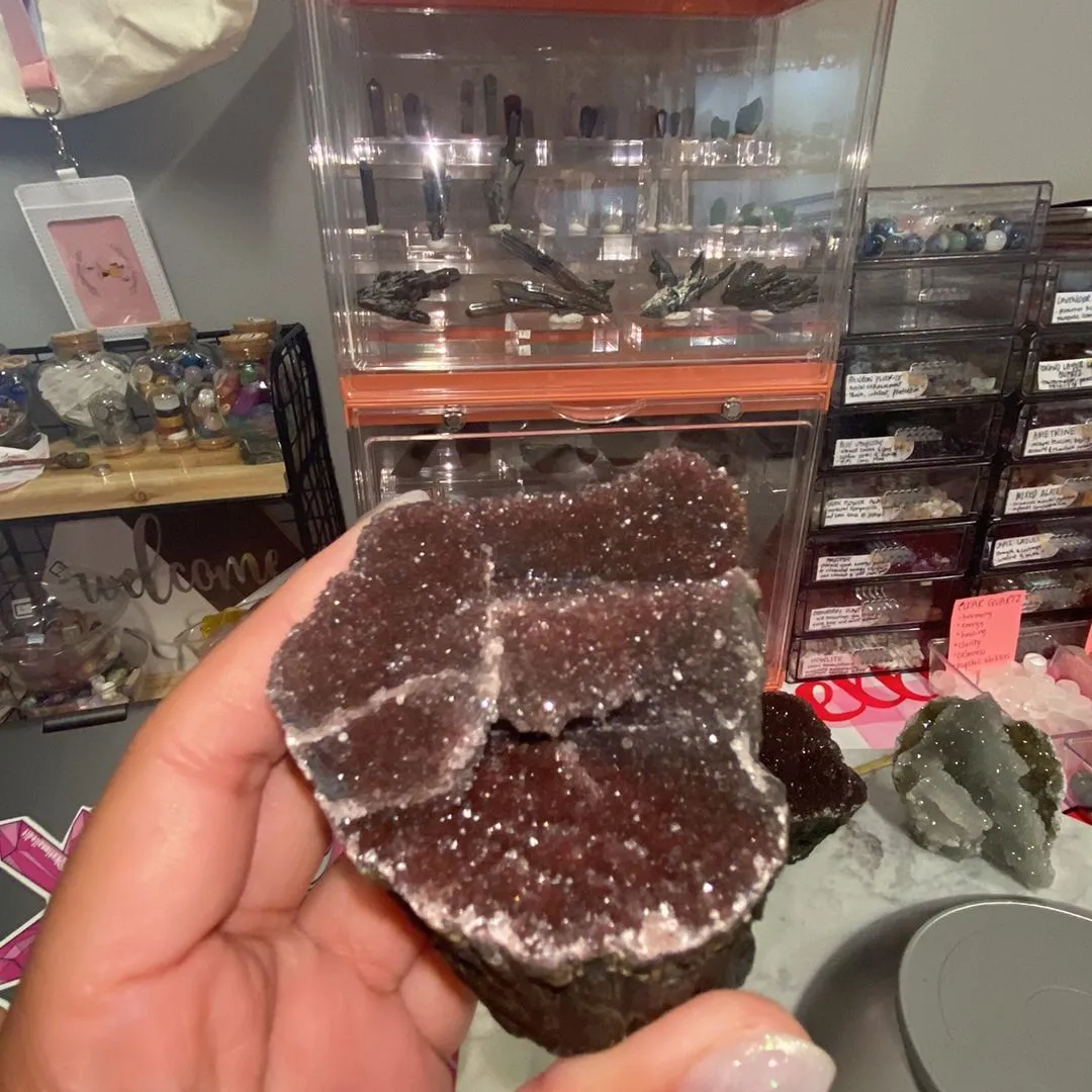 Product image for Amethyst cupcake 4