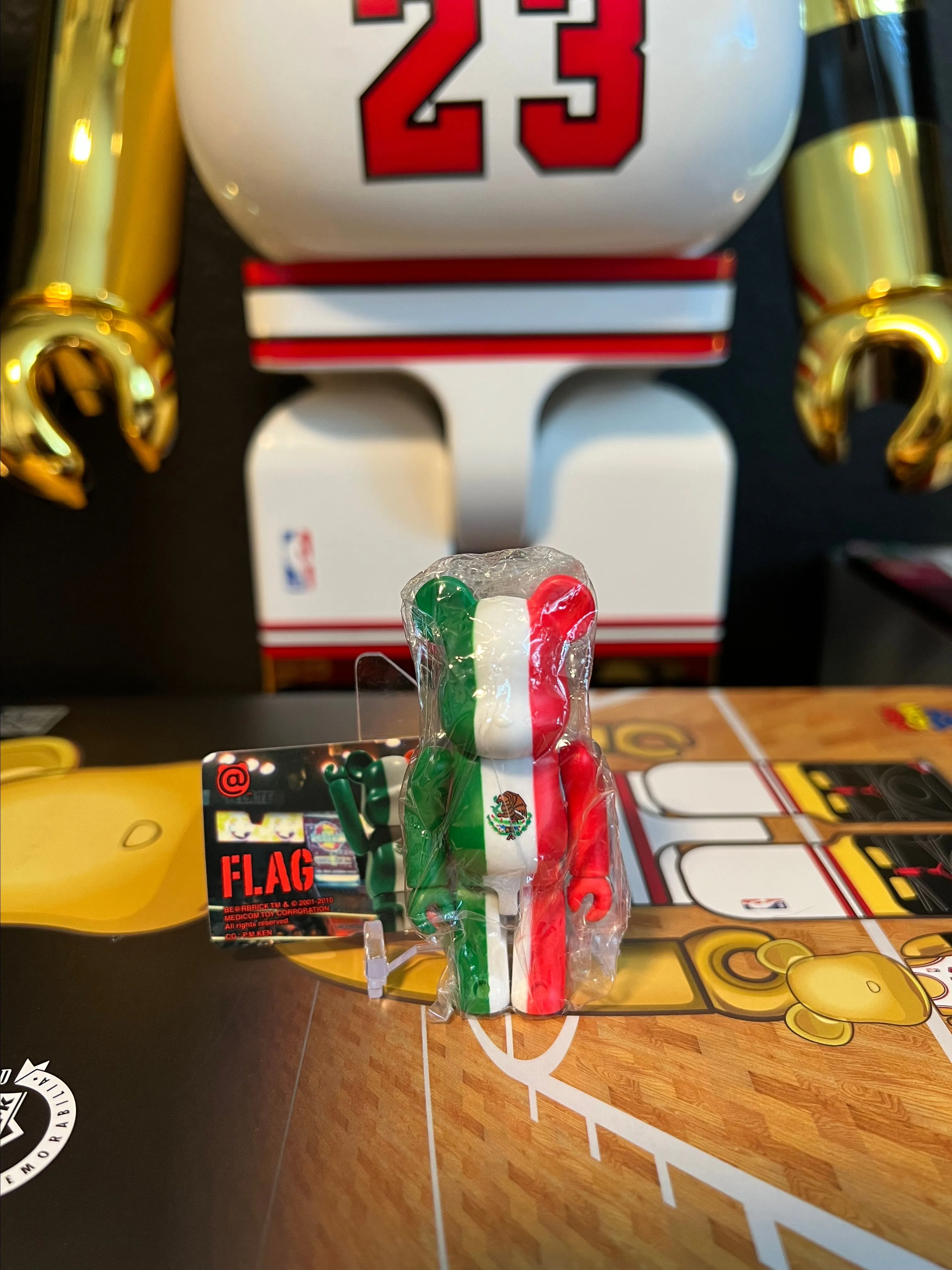 Product image for S21 Mexico Flag - Sealed w/ Card