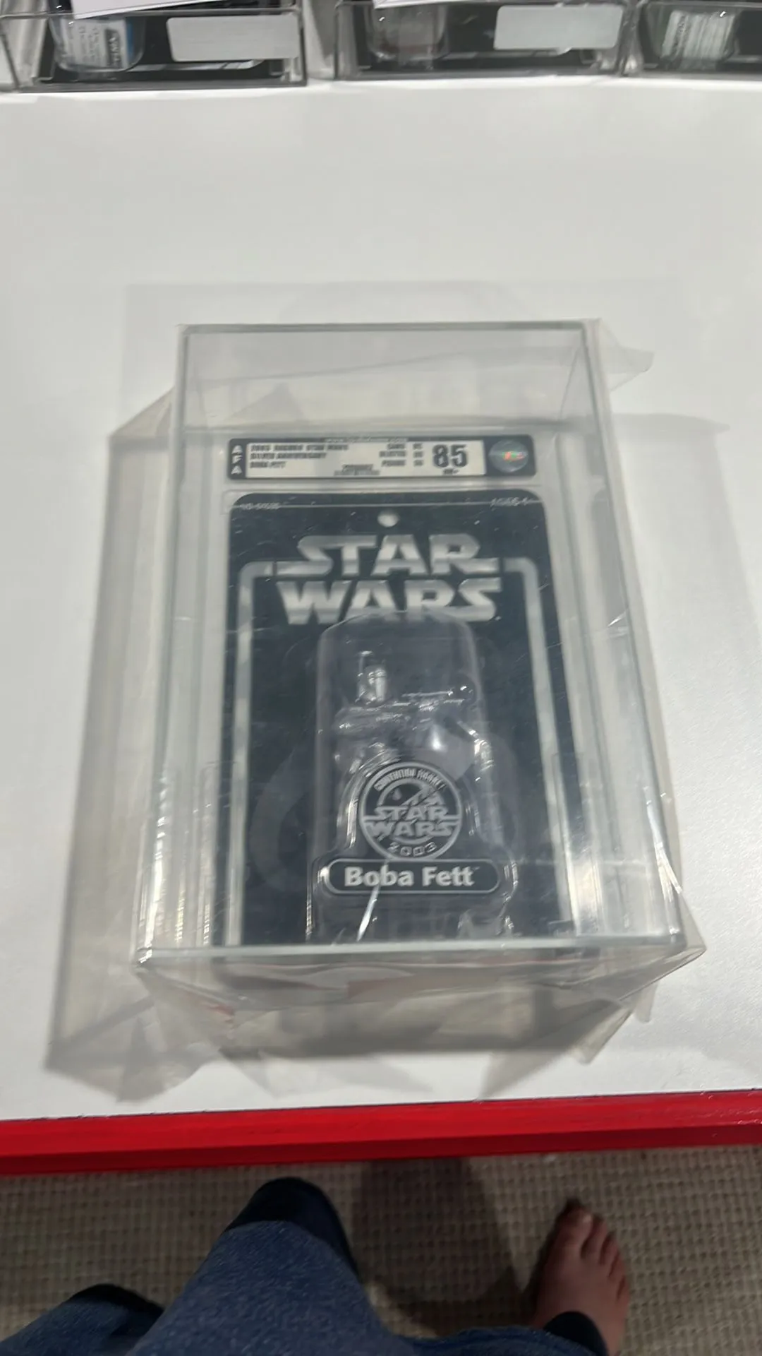 Product image for 2003 silver Boba graded 8.5