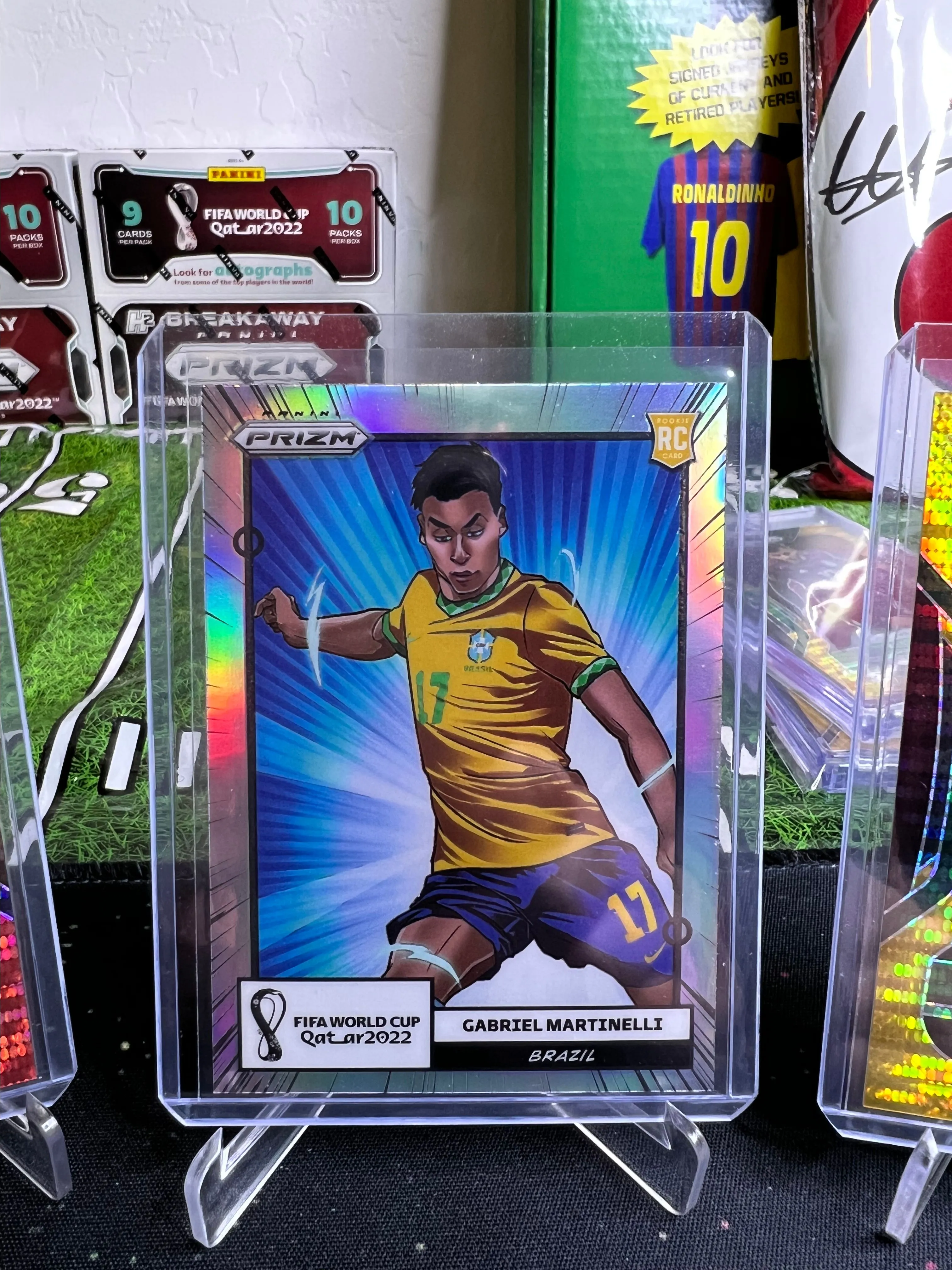 Product image for Gabriel Martenelli RC Manga SSP Brazil 🇧🇷 Prizm World Cup