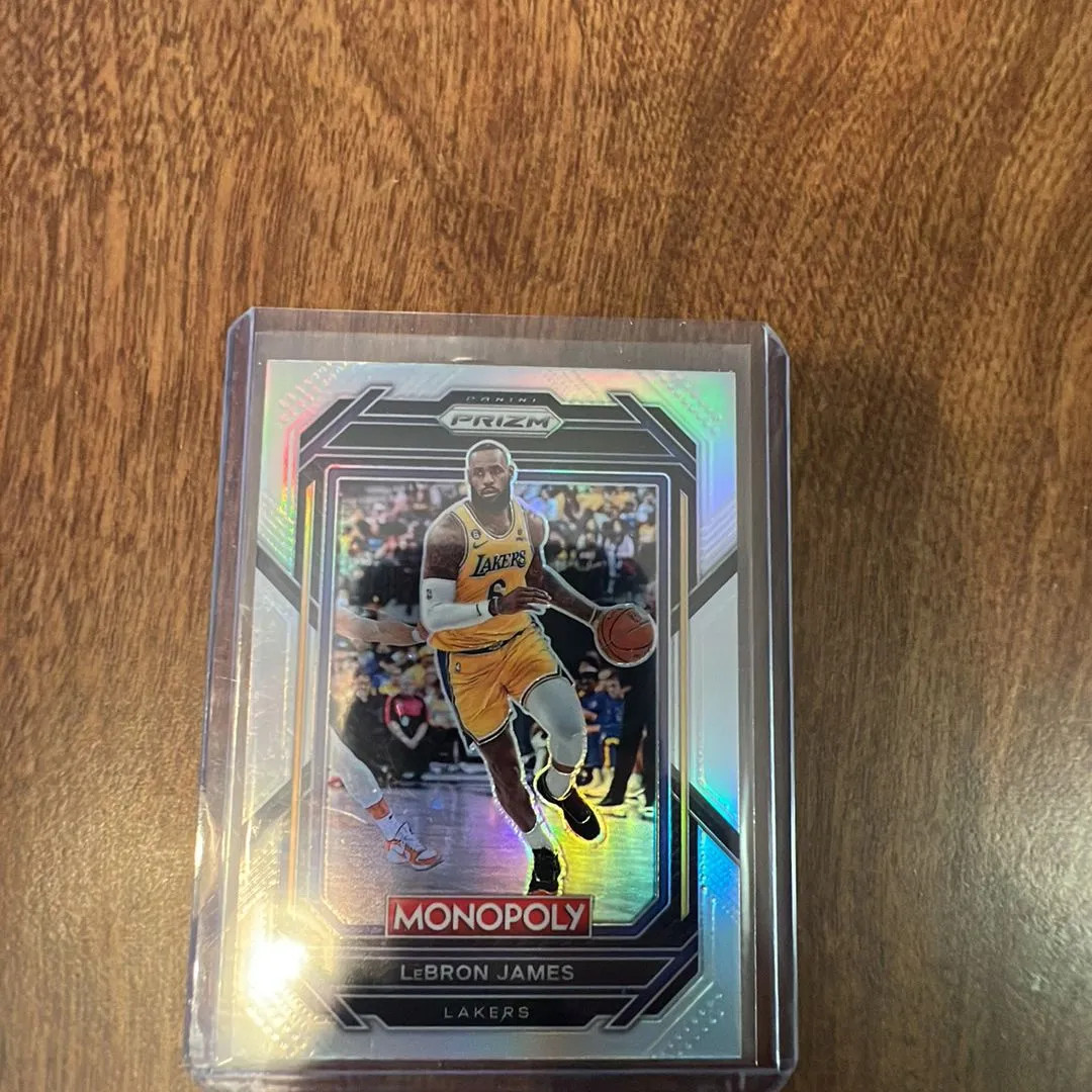 Product image for Lebron James Monopoly Silver Prizm