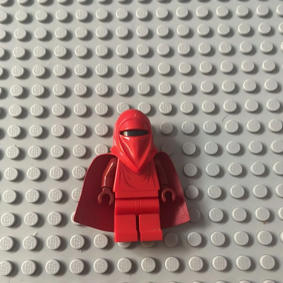 Product image for Royal Guard (with dark red arms, hands, and cape)