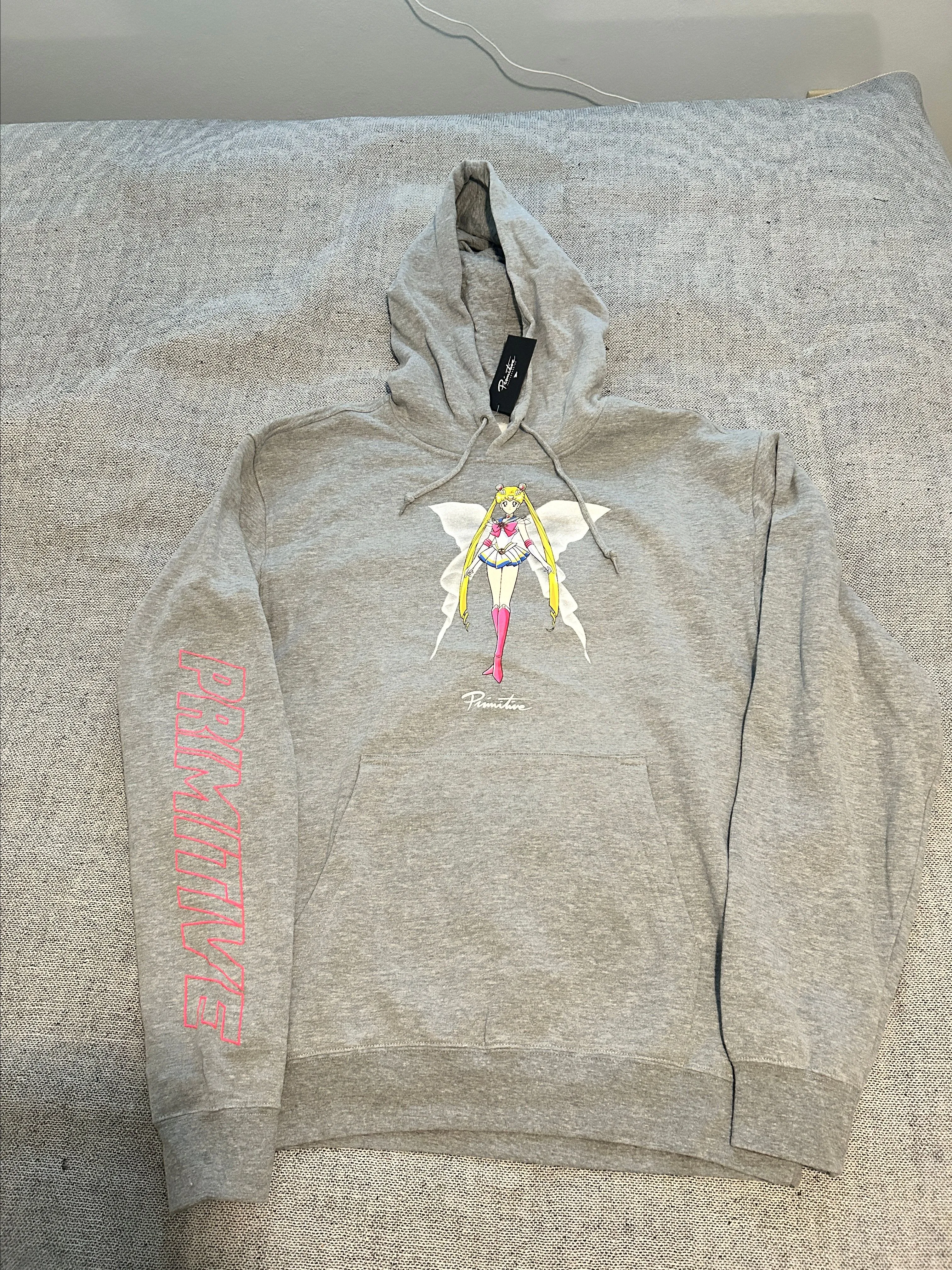 Product image for Brand New Primitive x Sailor Moon Hoodie. Size Large