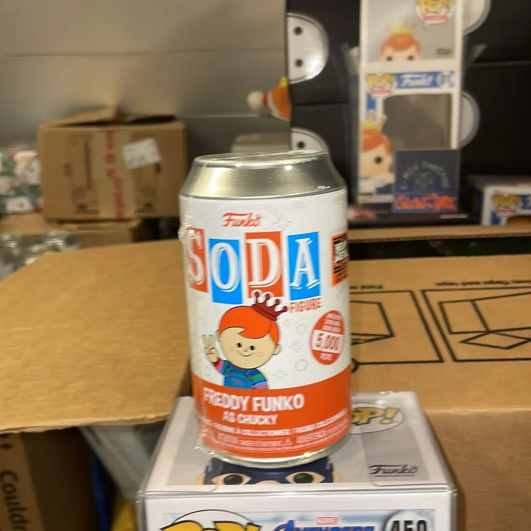 Product image for Freddy Funko as Chucky Soda