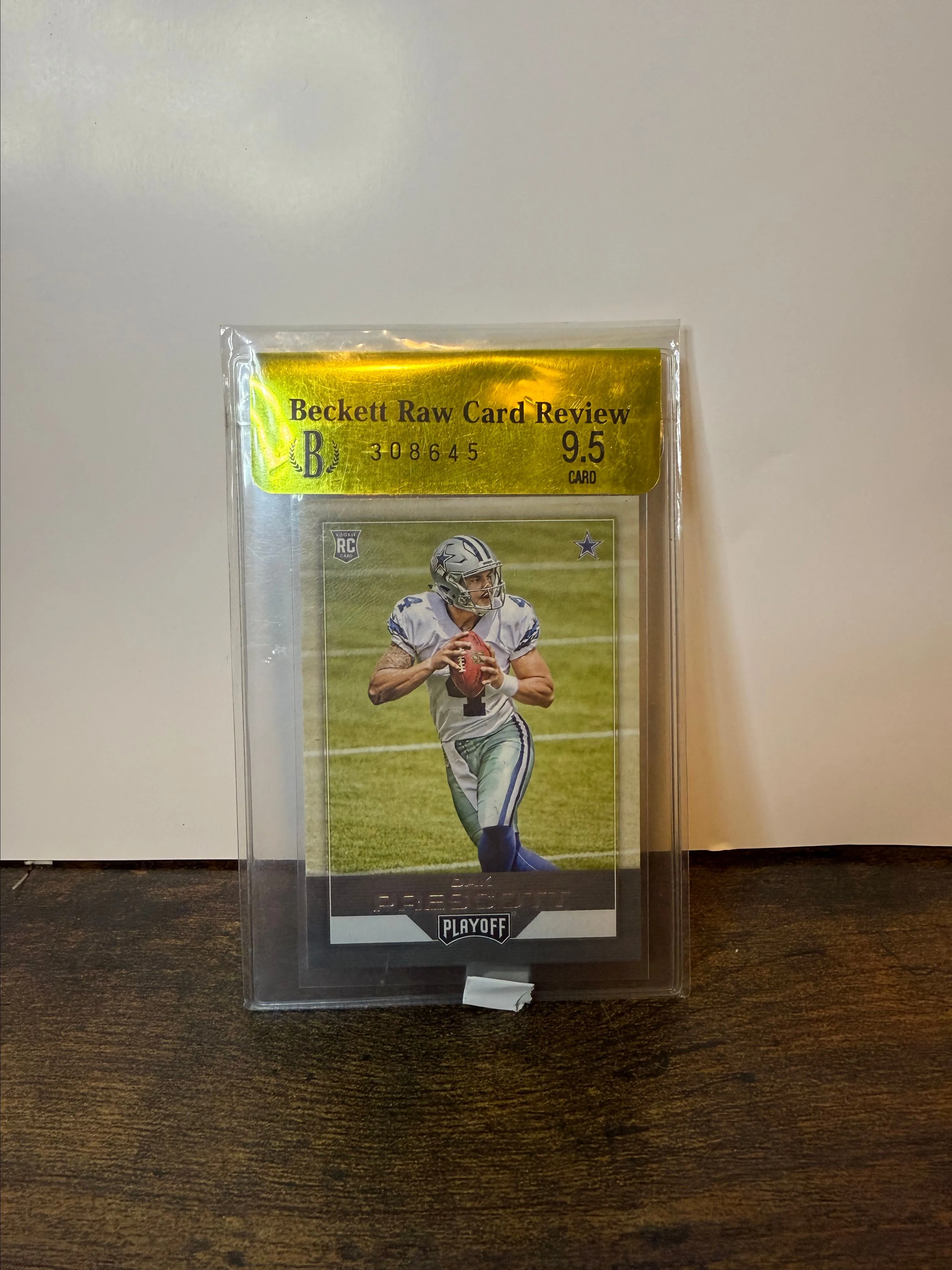 Product image for Dak Prescott Panini Playoff Rookie