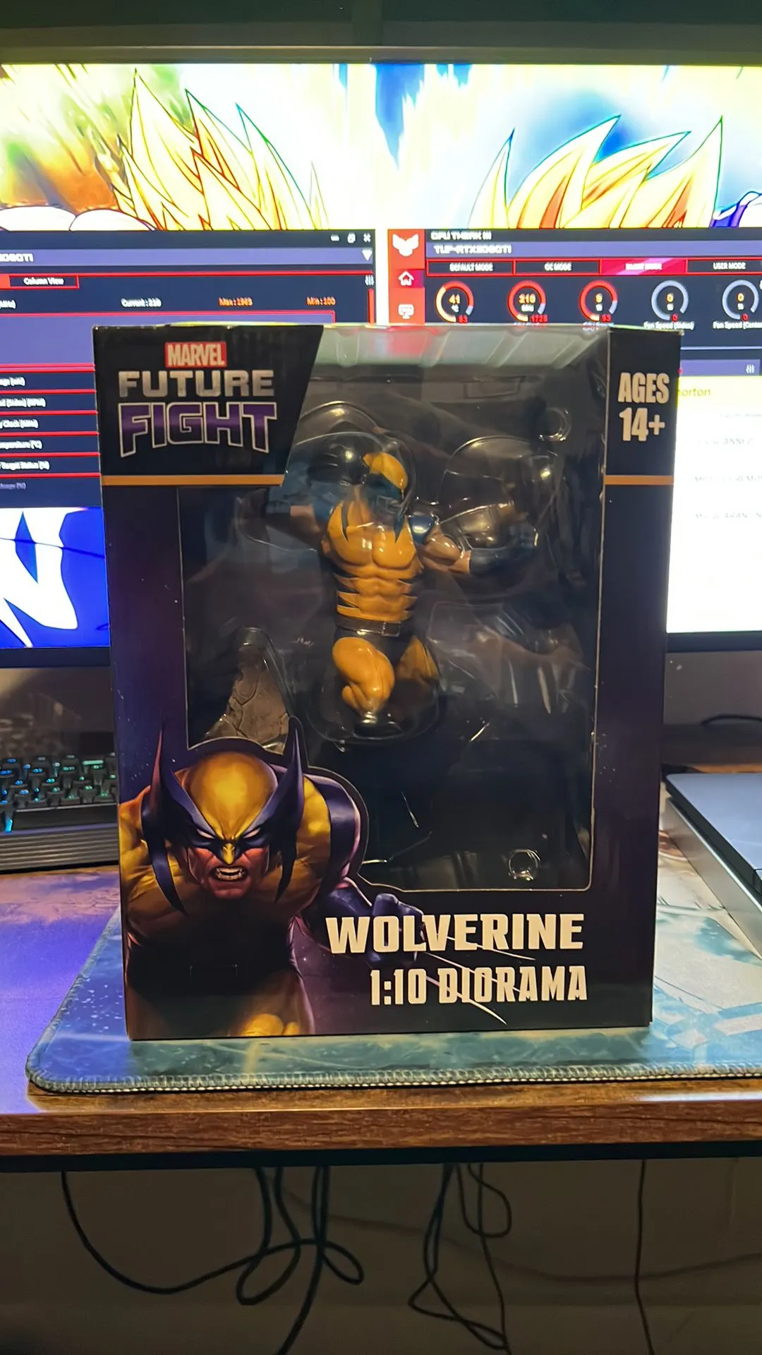 Product image for Wolverine 1:10 diorama