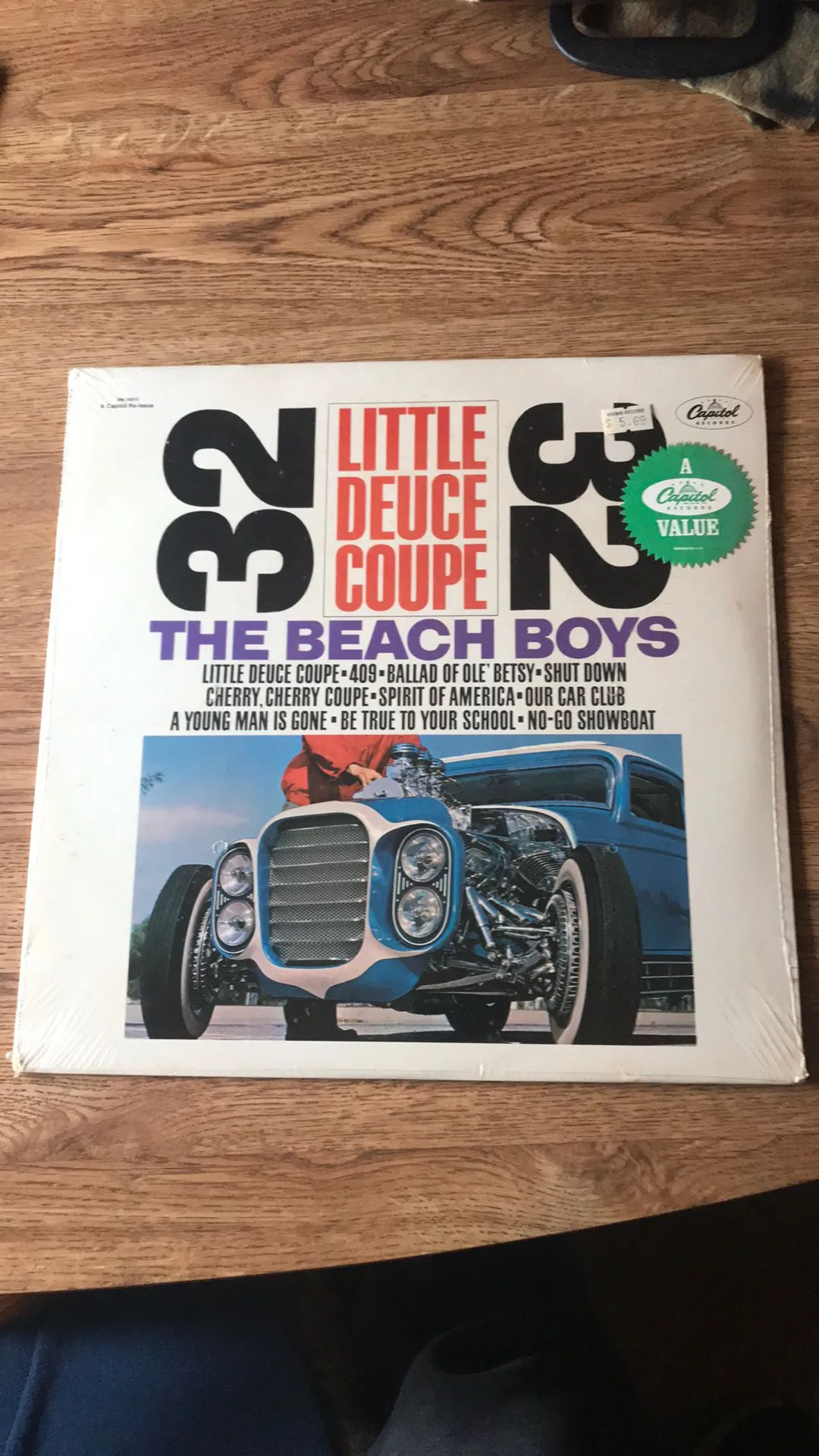 Product image for Factory sealed Re-Issue Beach boys Little duce coupe