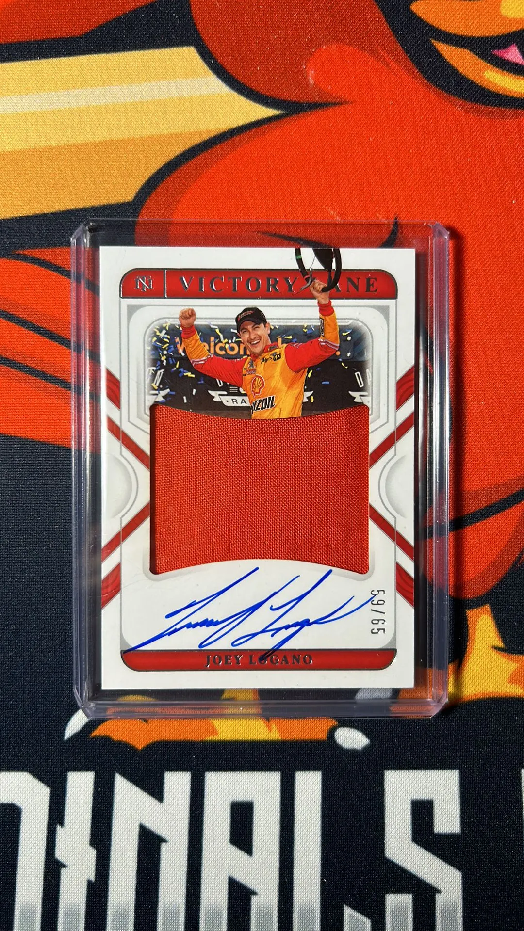 Product image for Joey Logano Victory Lane Jumbo Patch Auto 59/65