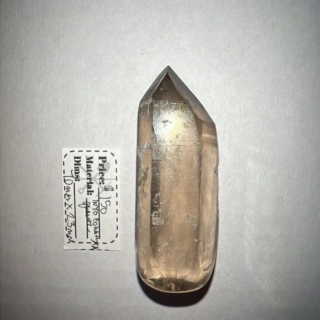Product image for Smoky Quartz Crystal Gua Sha Tool