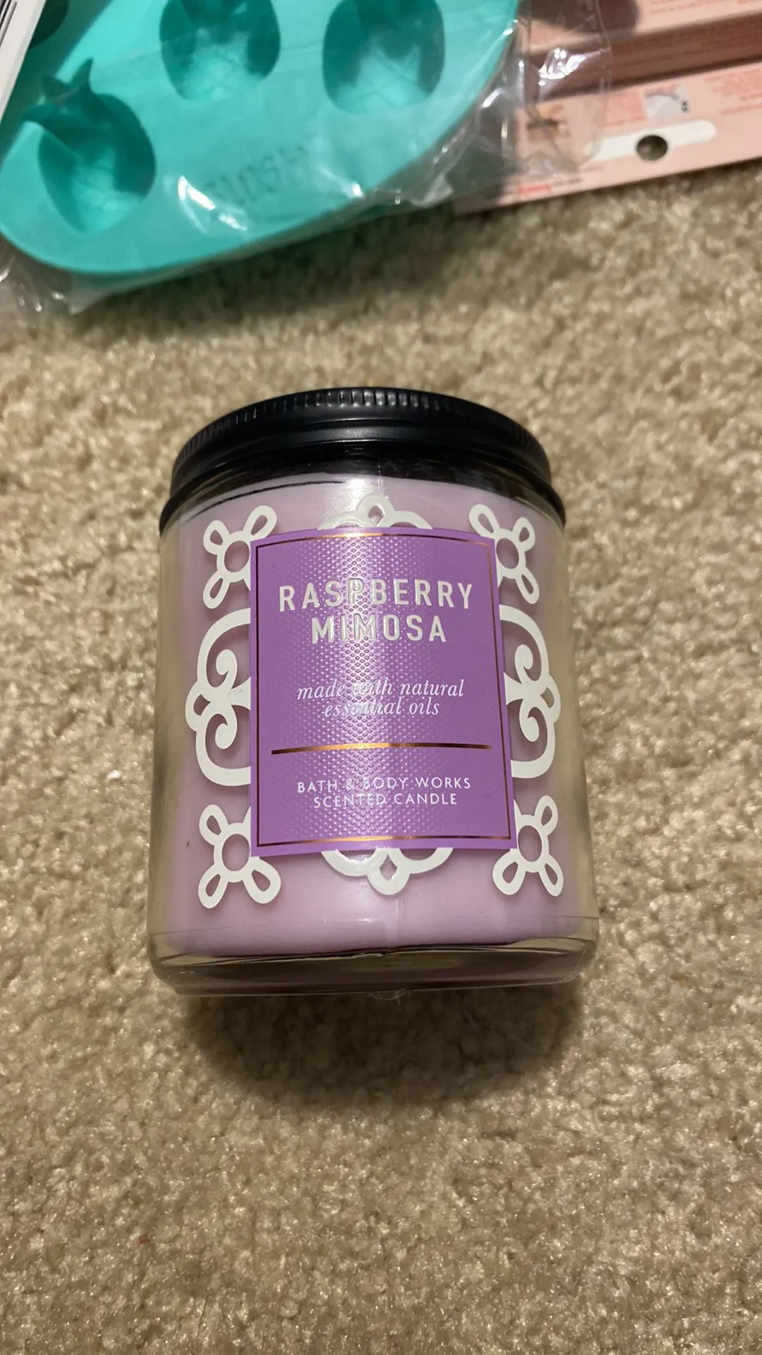 Product image for Bath and body works raspberry mimosa candle