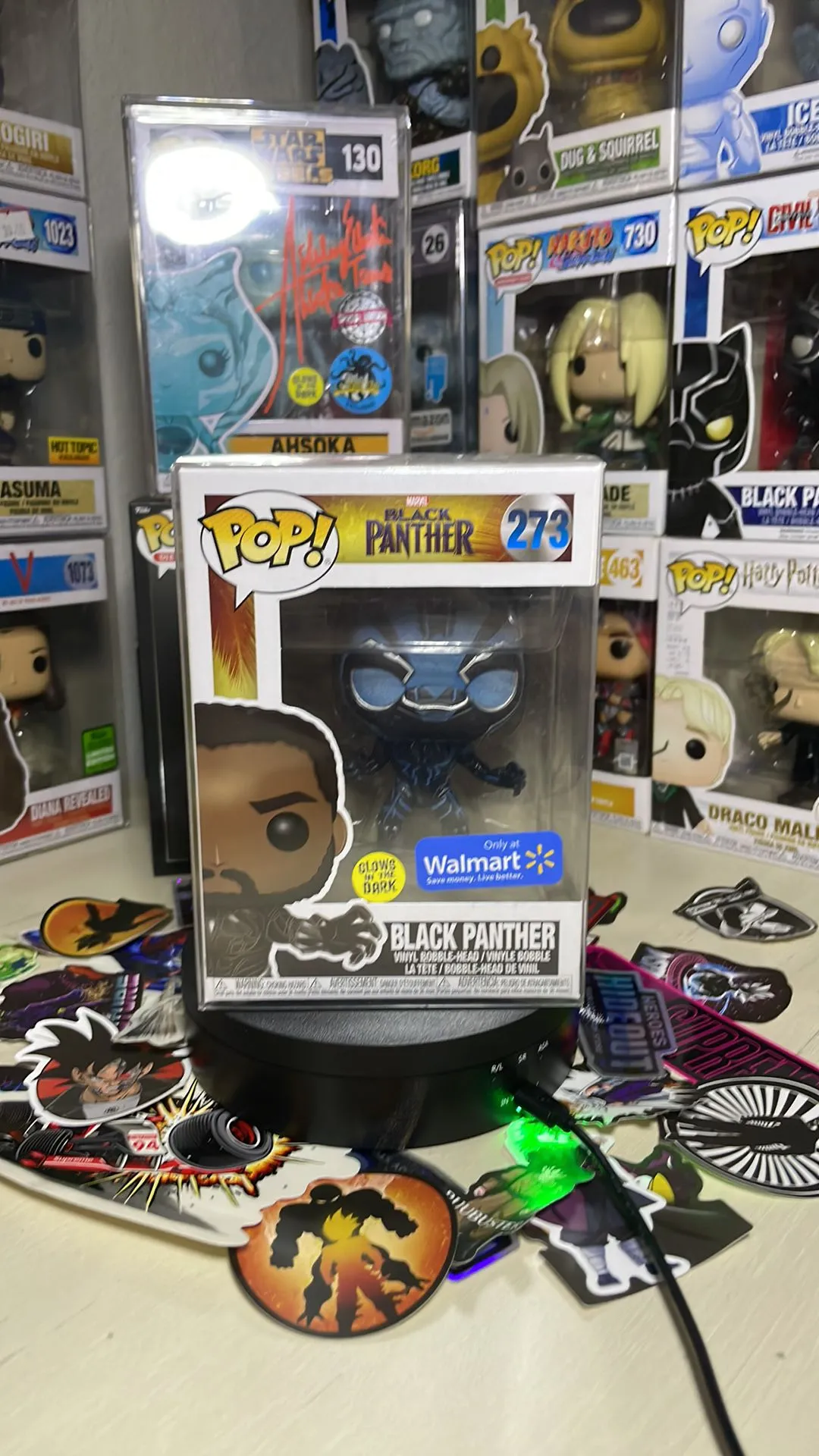 Product image for Black Panther (Black Panther Movie) (Glow in the Dark)