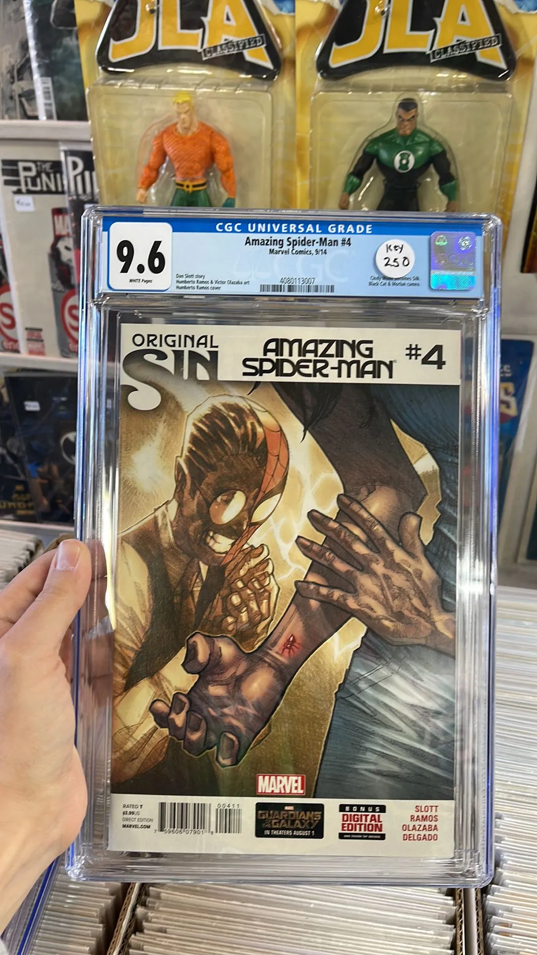 Product image for Amazing Spider-Man 4  CGC 9.6 2014