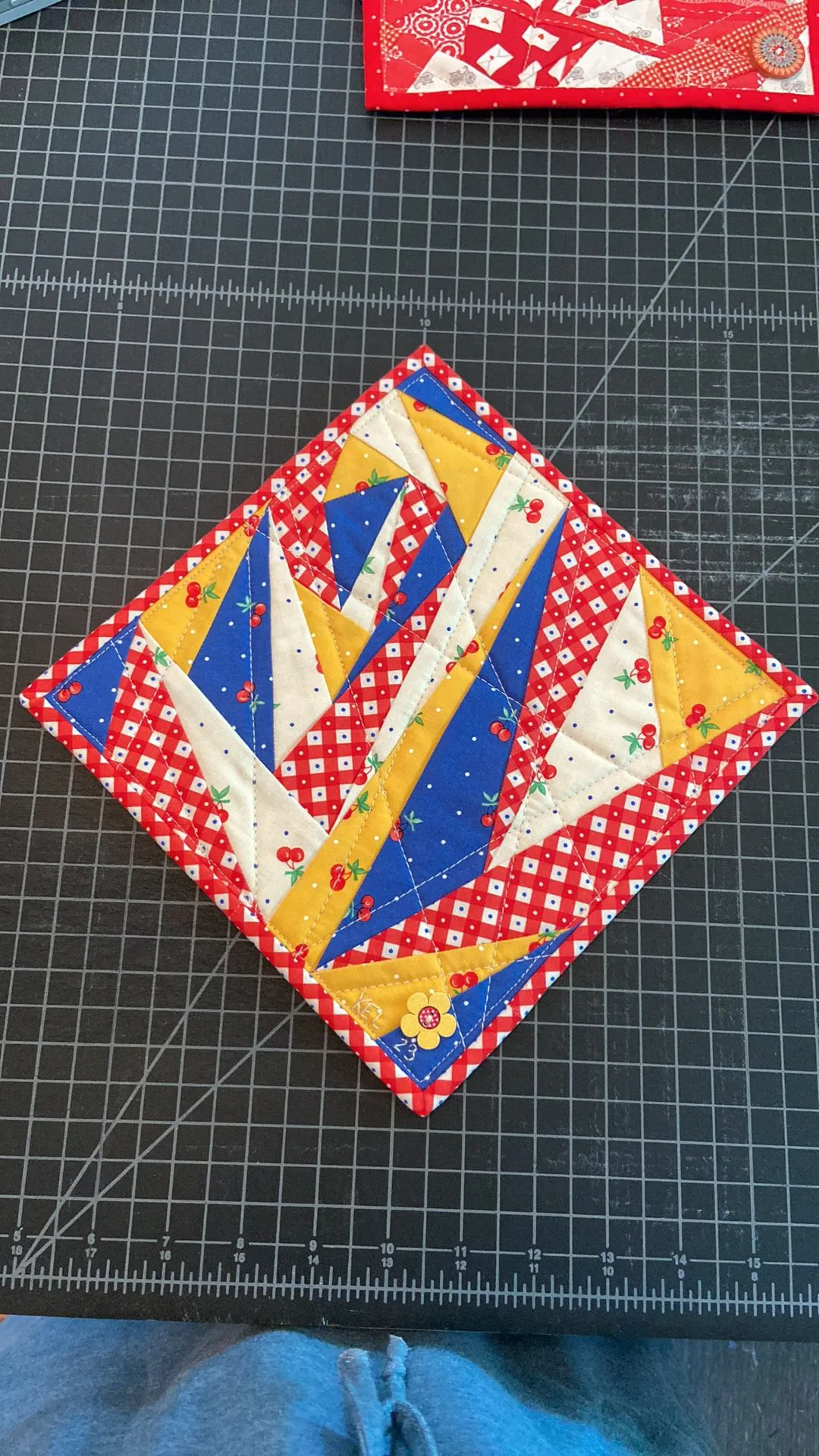 Product image for Cherry Art Quilt