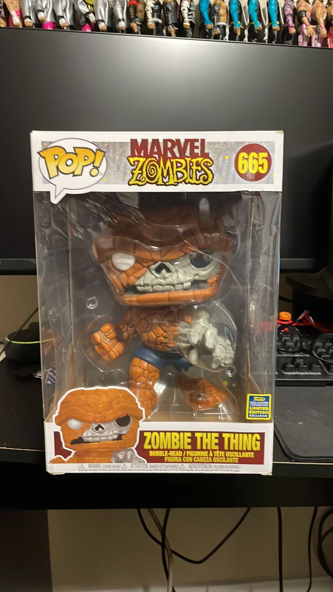 Product image for Marvel zombies funko pop zombie THE THING