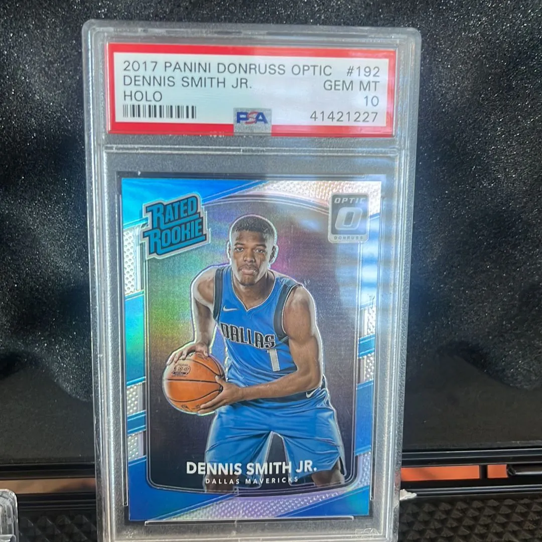 Product image for 2017 Panini Donruss Optic Dennis Smith Jr. 192 Holo PSA GEM MT 10
