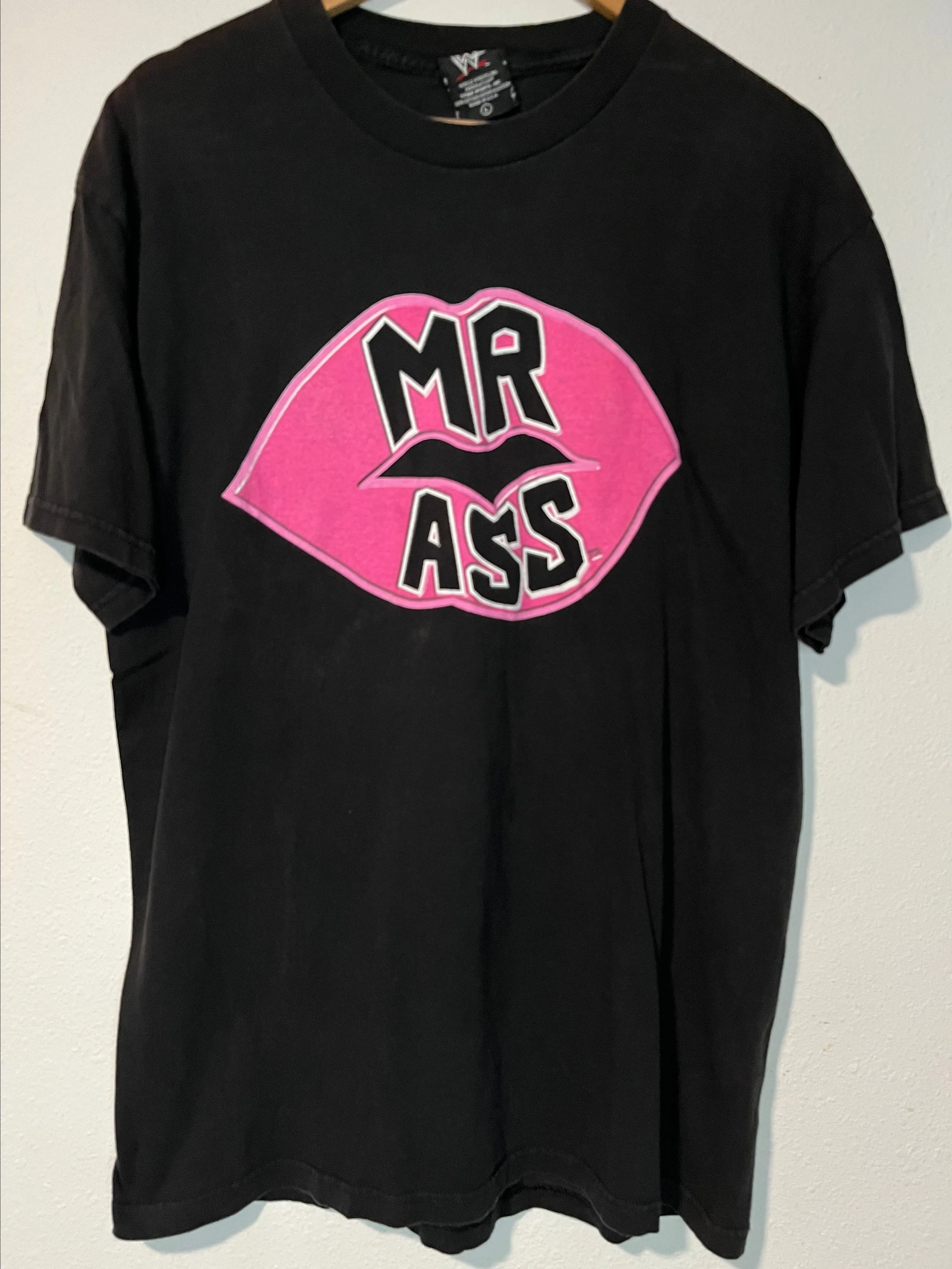 Product image for 90s WWF Vintage Wrestling Grail - MR ASS Billy Gunn - Large (22x30.5)