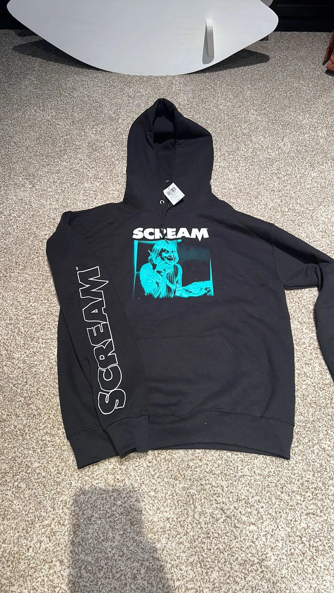 Product image for Men’s Scream movie hoodie size Large