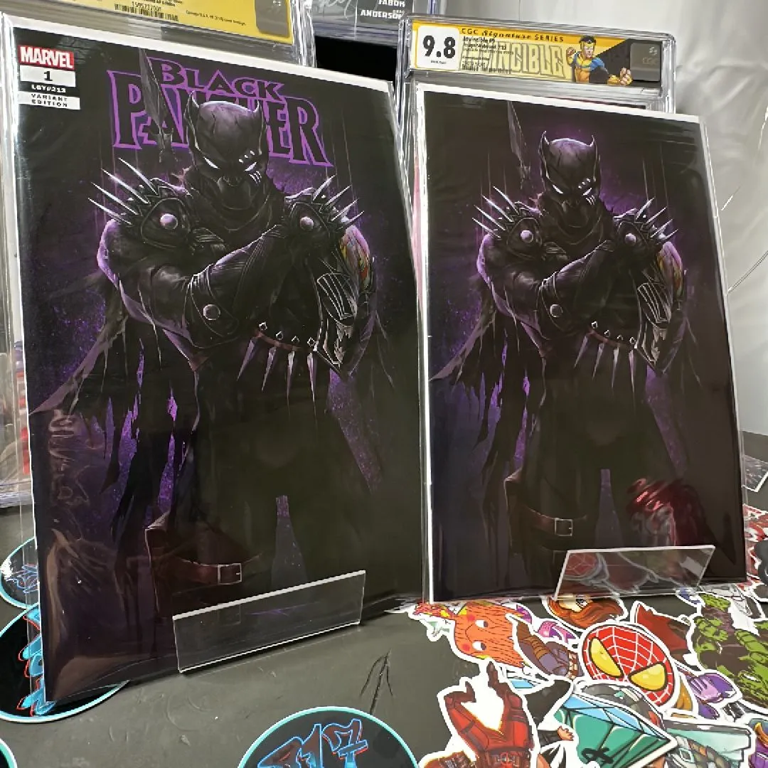Product image for Black Panther #1 Trade/Virgin Set