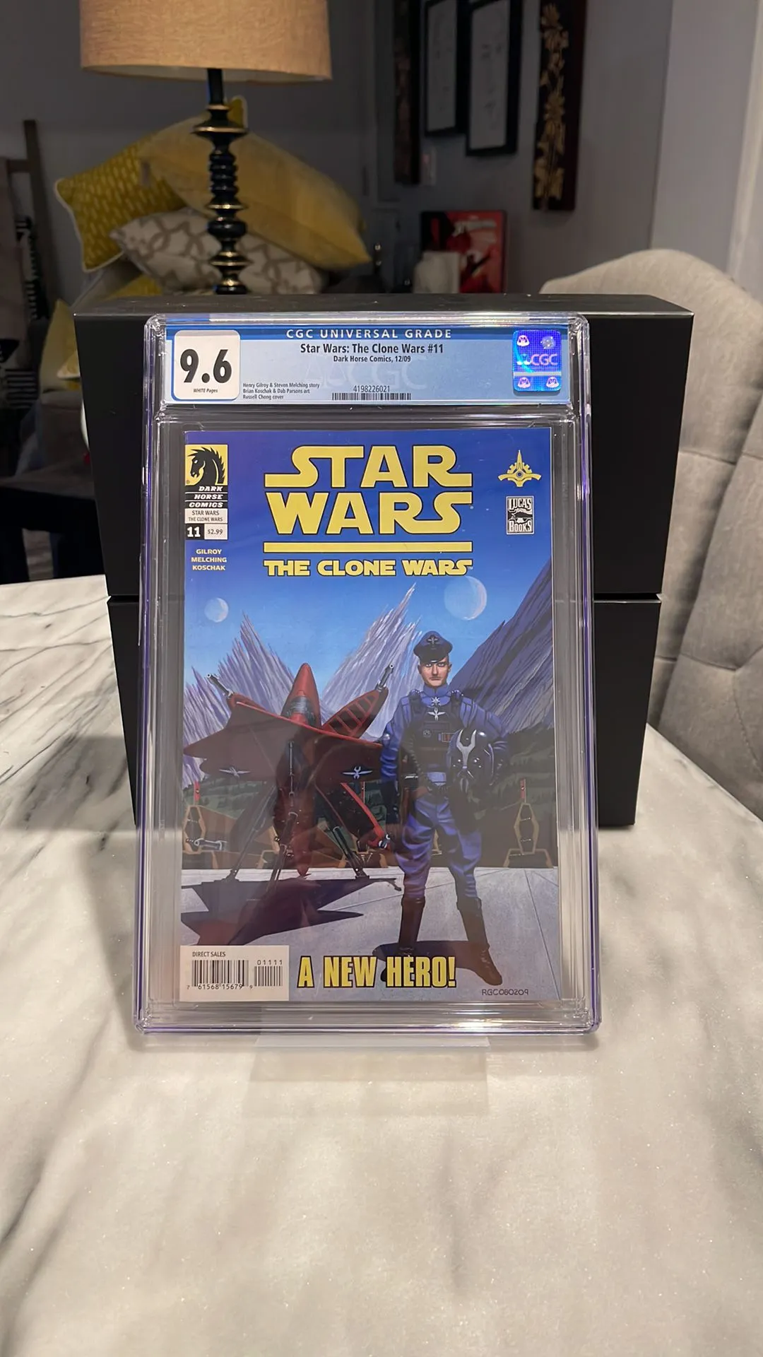 Product image for Star Wars: The Clone Wars #11 CGC 9.6 Dark Horse Comics 2009 Russell Chong