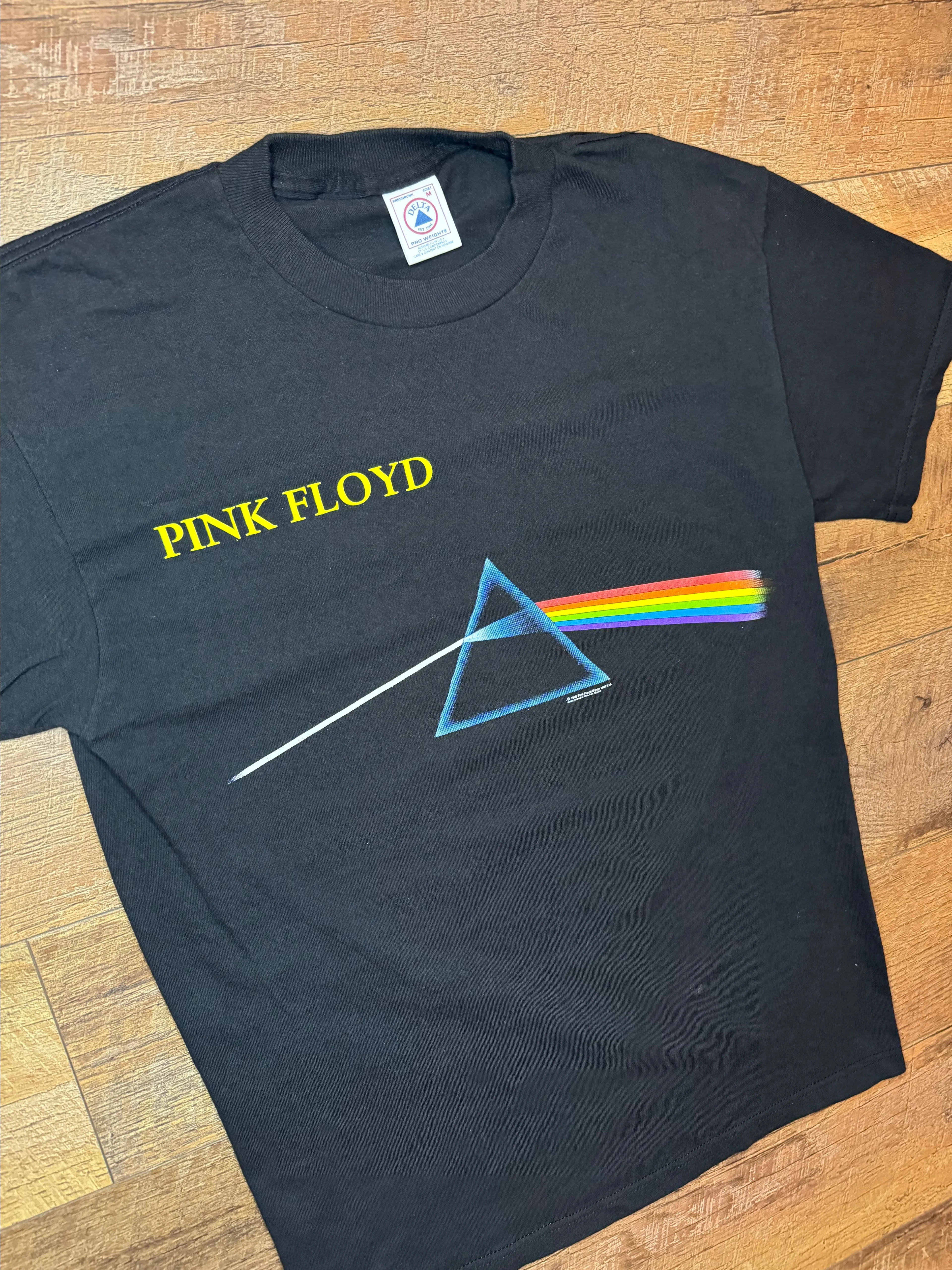 Product image for 1996 Pink Floyd Dark Side of the Moon Tour T-Shirt Men’s Sz M