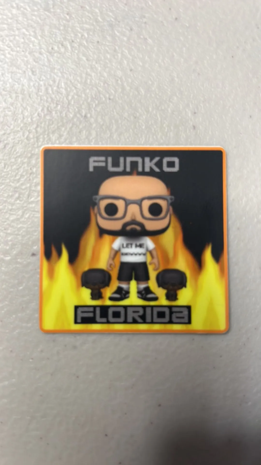 Product image for Funko Florida sticker #5