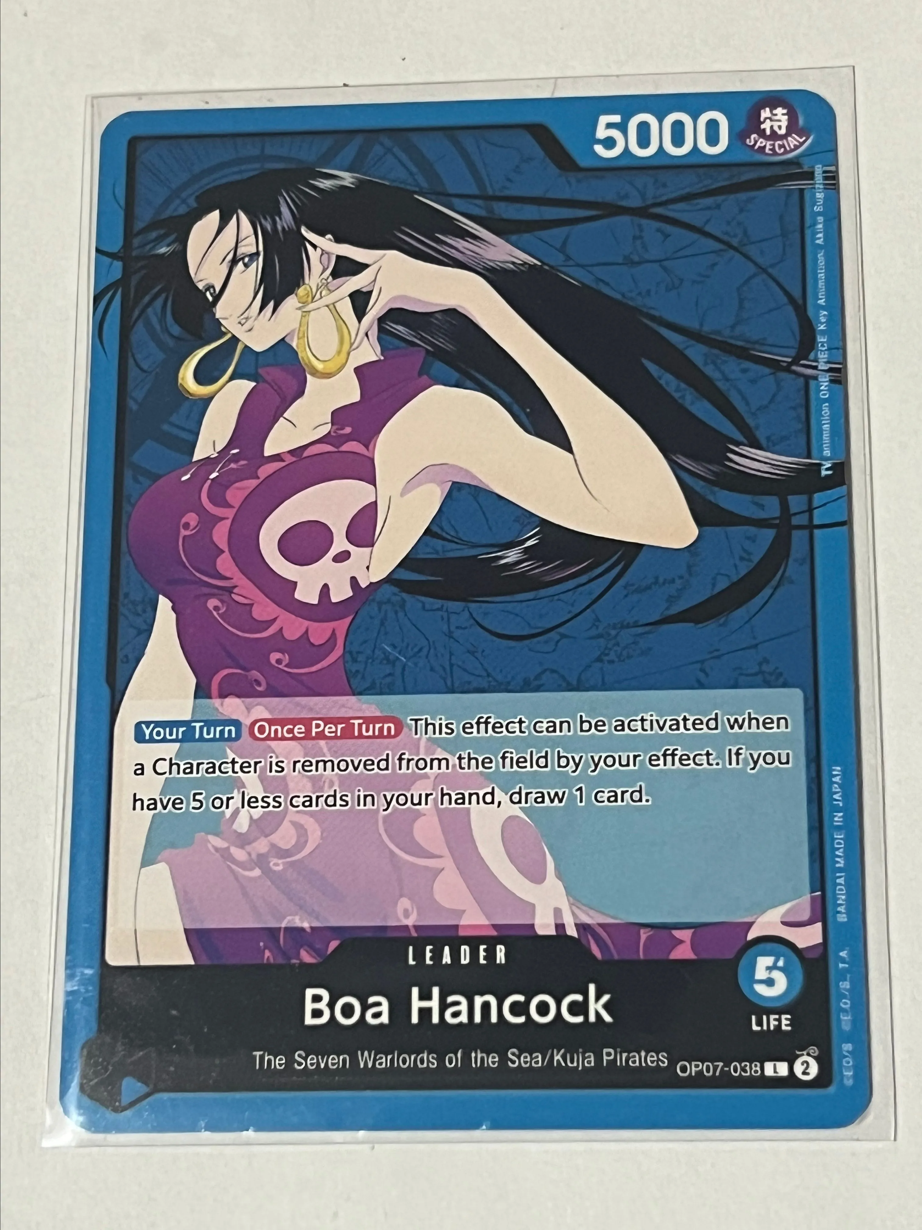 boa hancock one piece card game OP02-059 UC JAP Boa Hancock Uncommon Character Card – Boutique Carte One  Piece main image 0