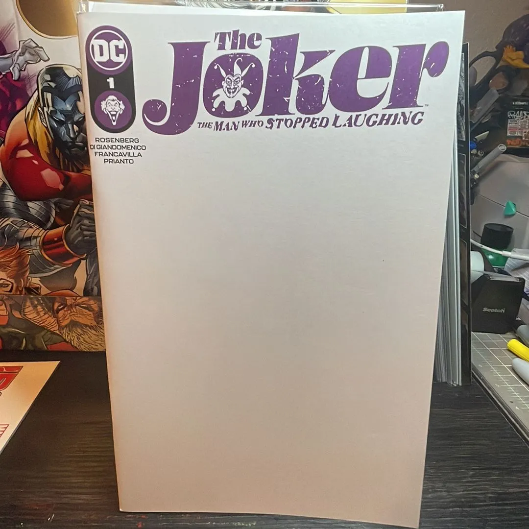 Product image for SKETCHCOVER COMMISSION - THE JOKER The Man Who Stopped Laughing