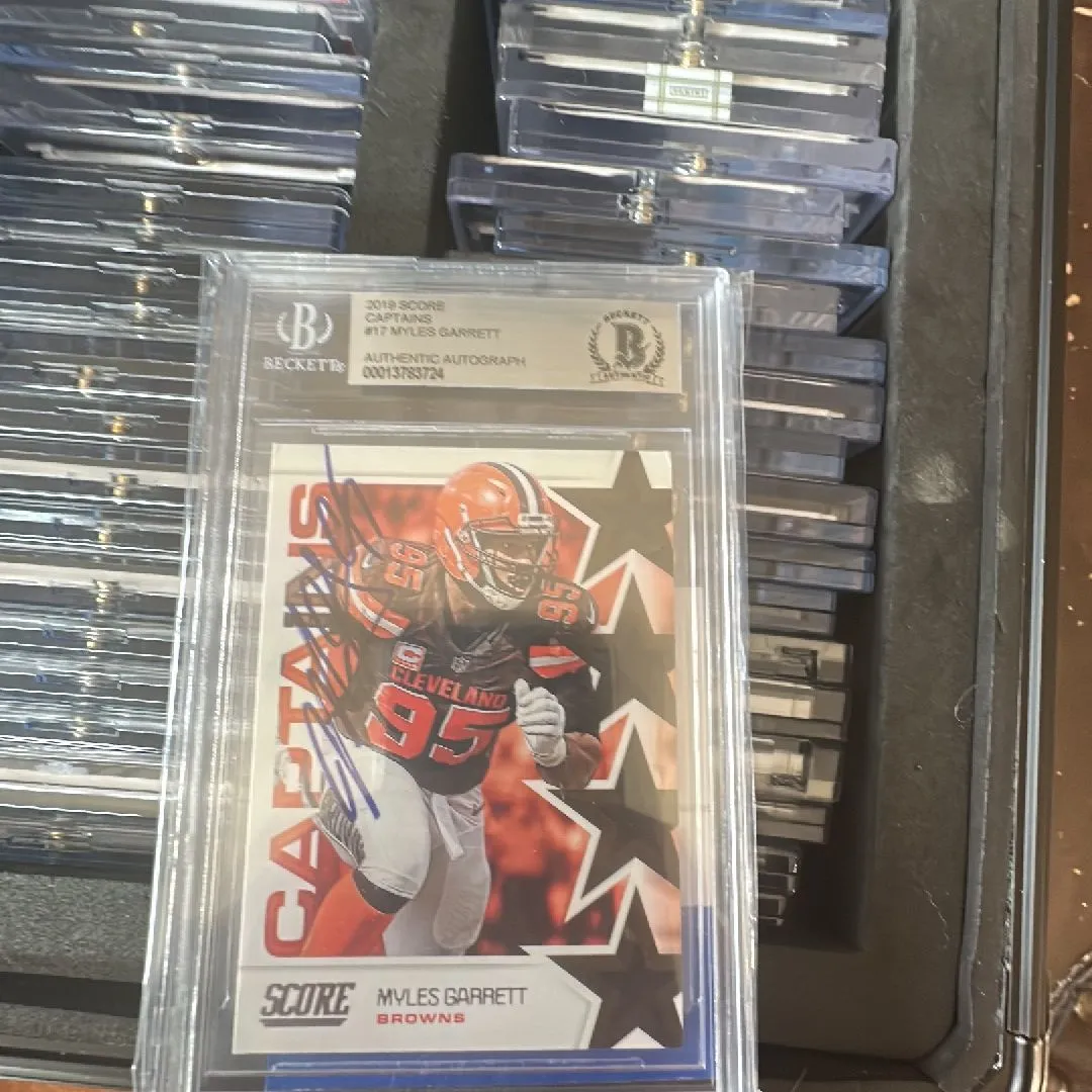 Product image for 2019 score Captains Myles Garret Auto